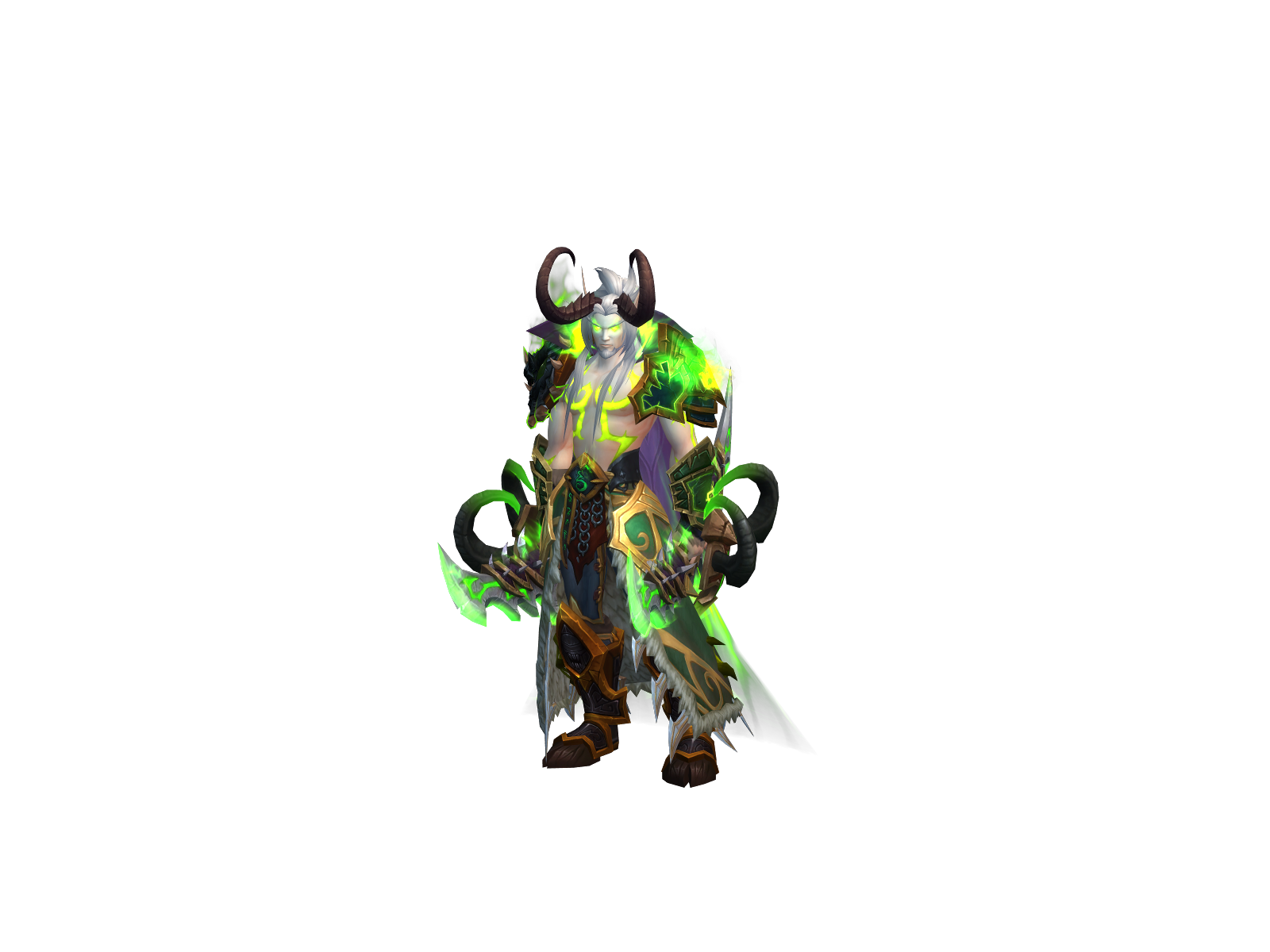 Ázraél 3D character render