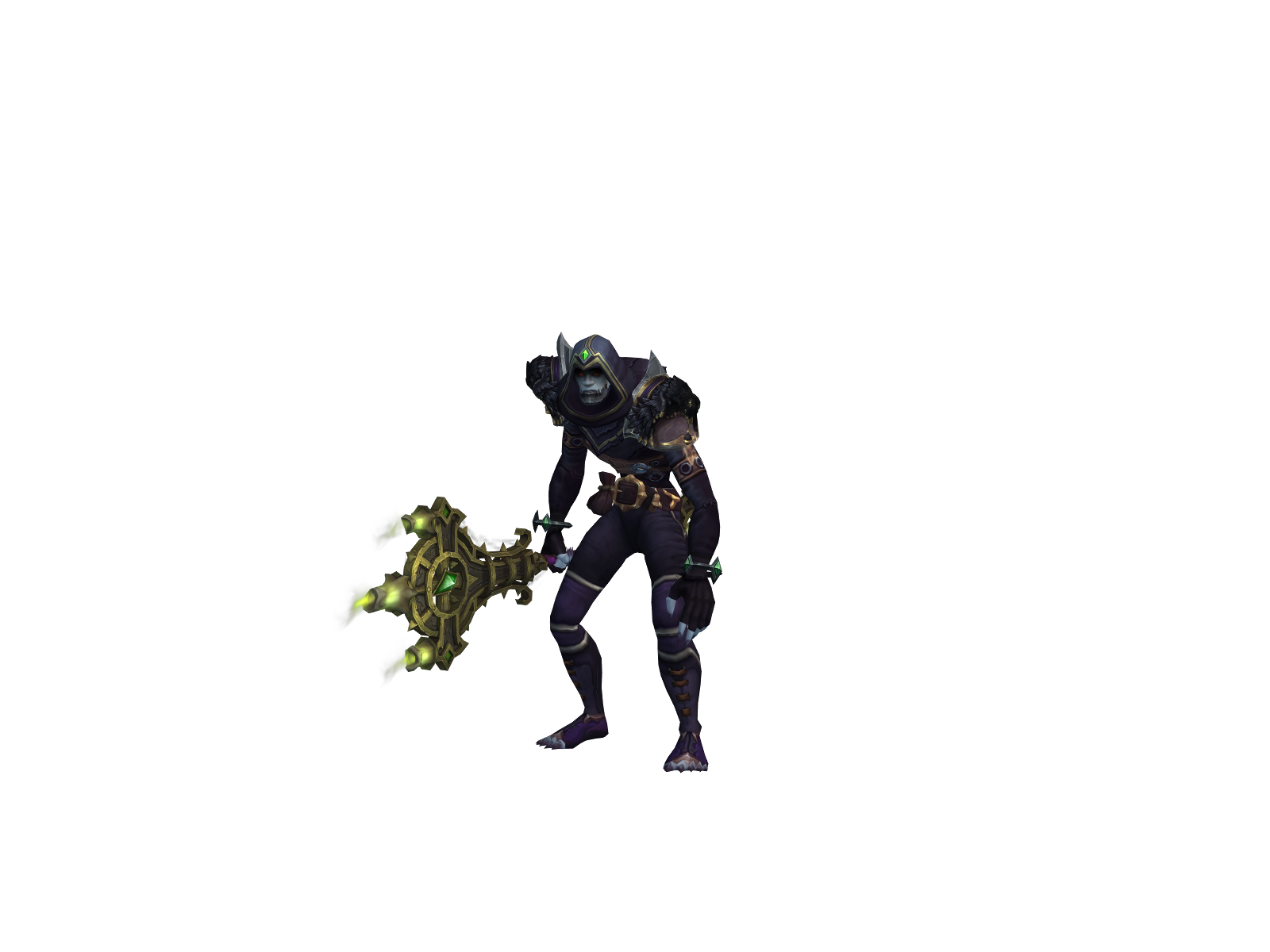 Audell 3D character render