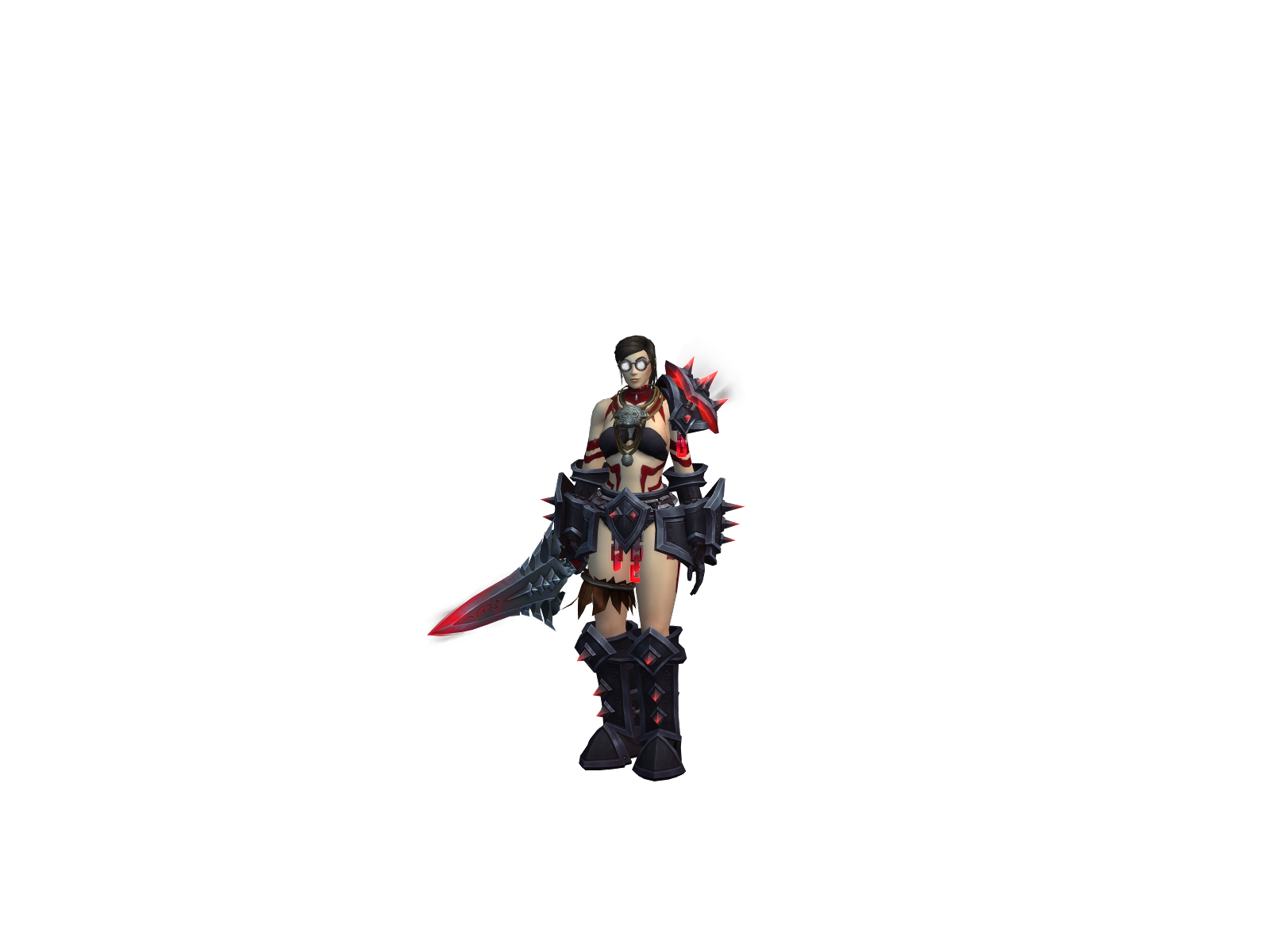 Ciåra 3D character render