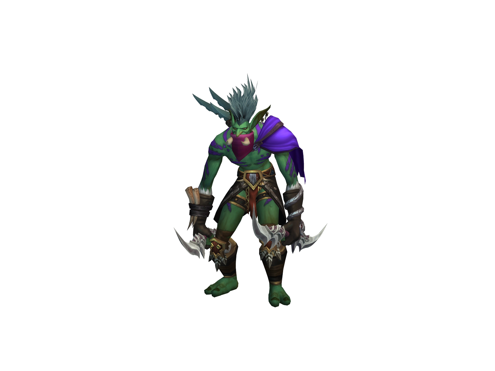Tazjen 3D character render