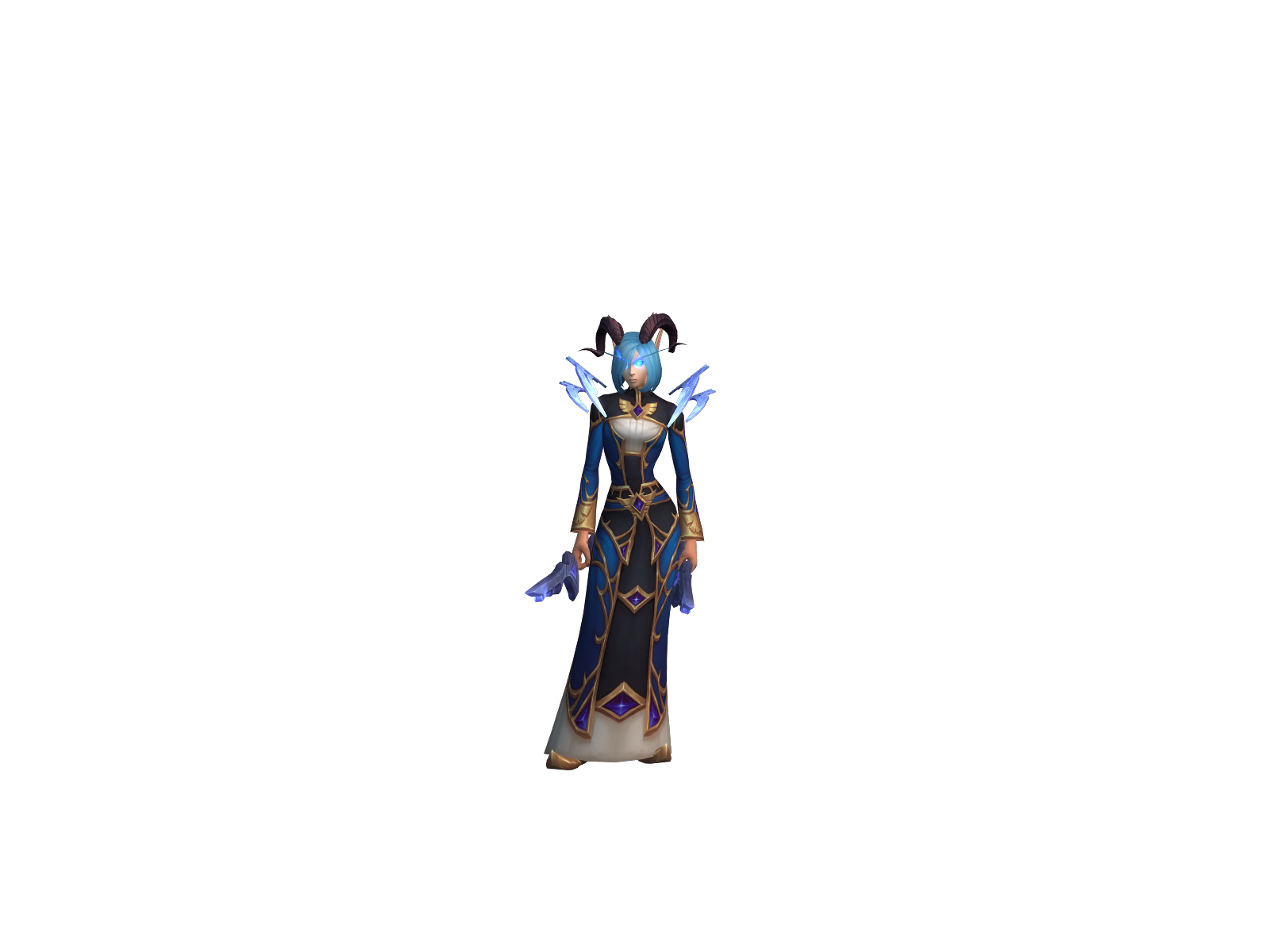 Raliét 3D character render