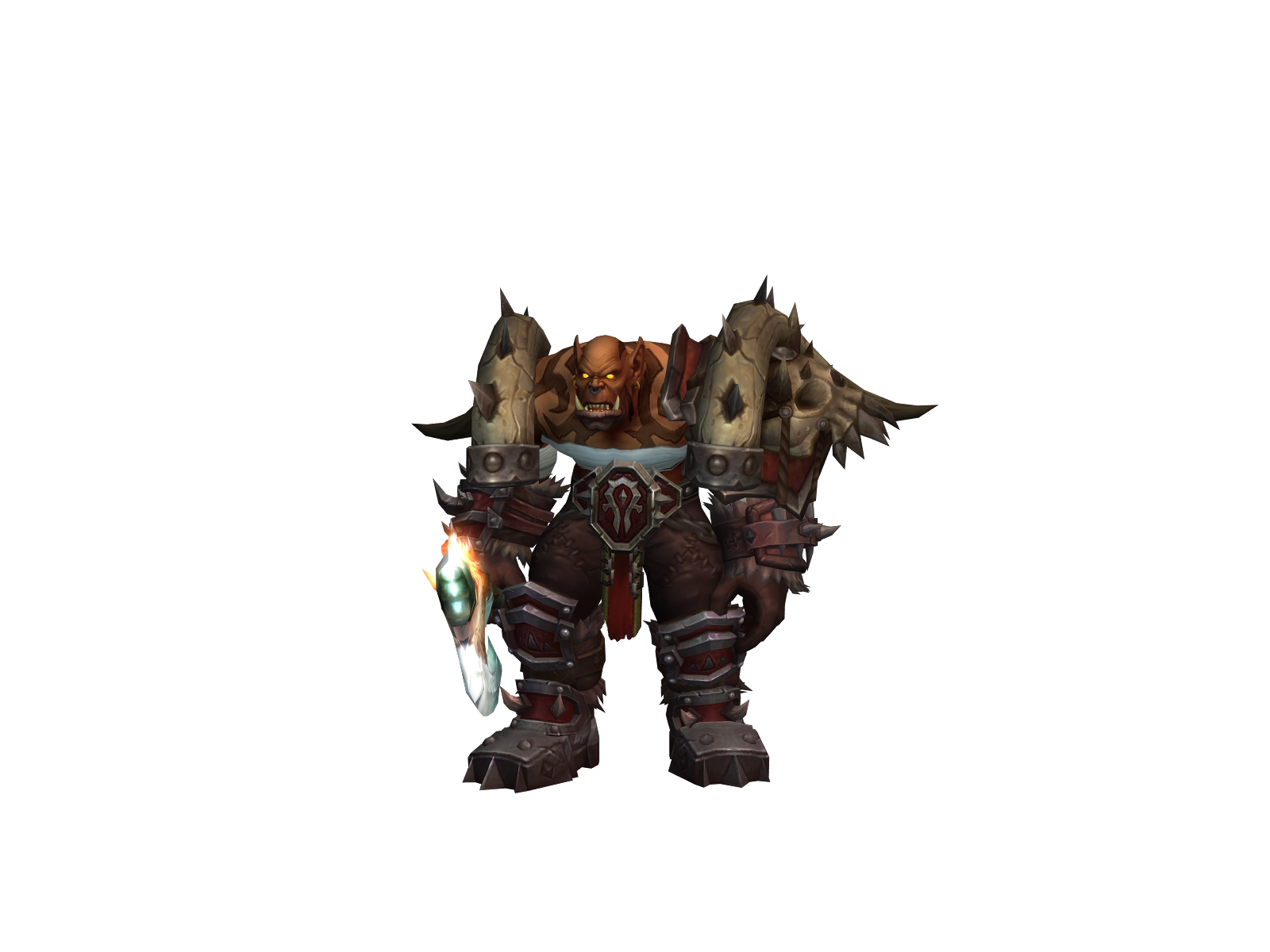 Azogs 3D character render