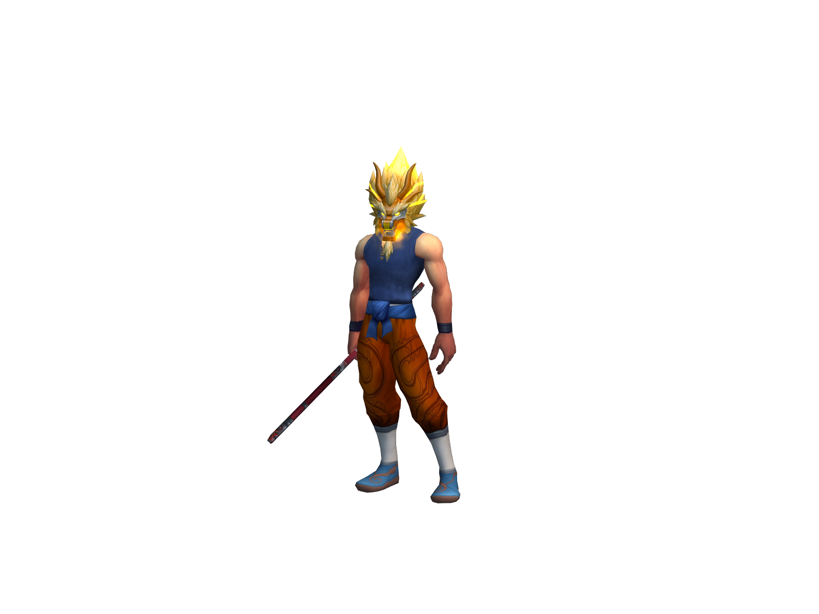 Nagaikei 3D character render