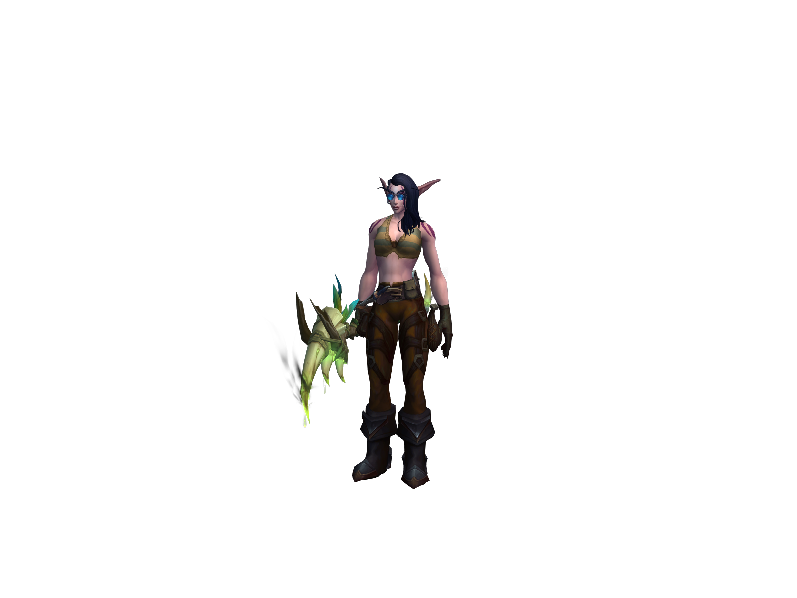 Zurasol 3D character render