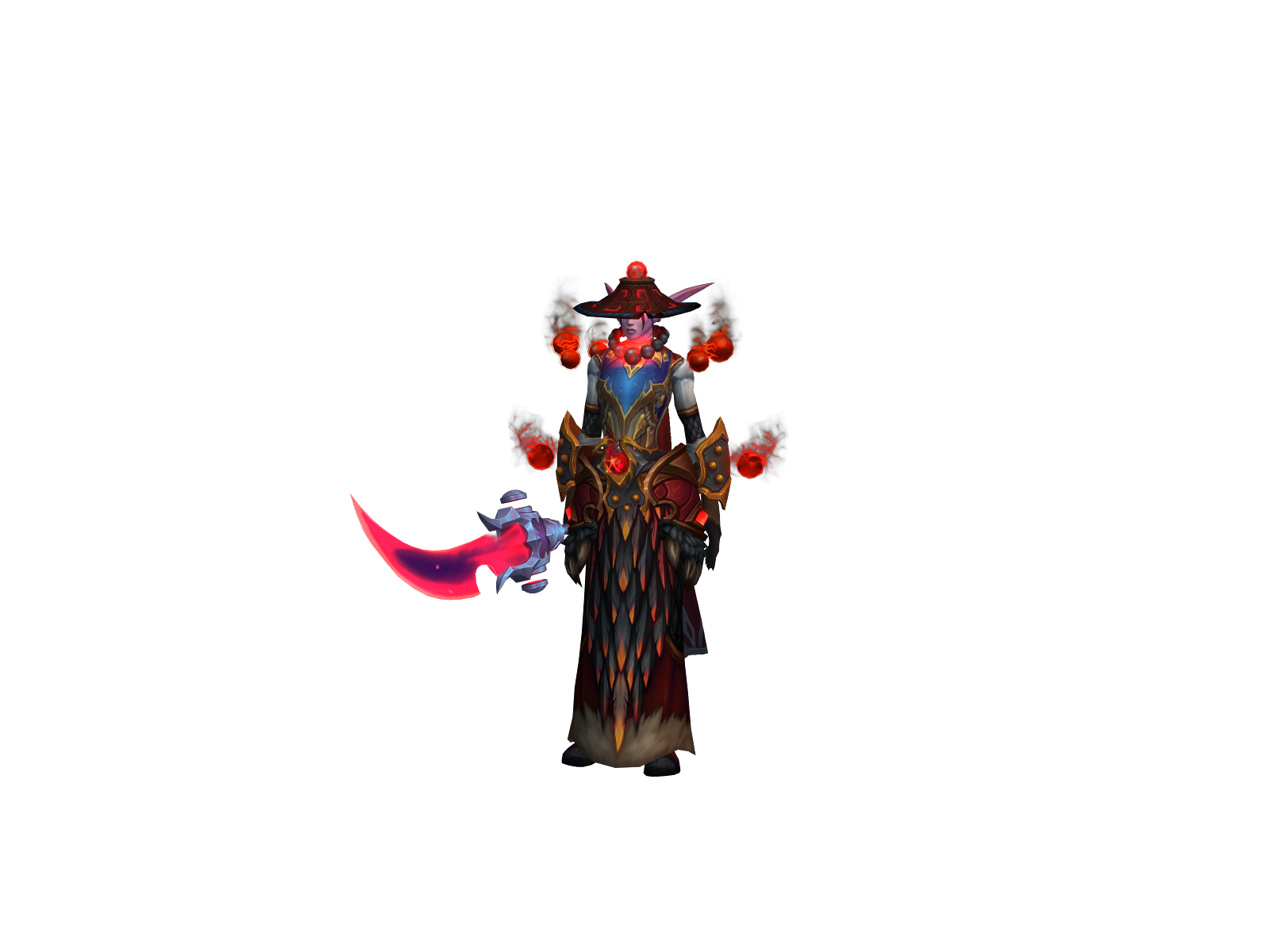 Lízbétth 3D character render