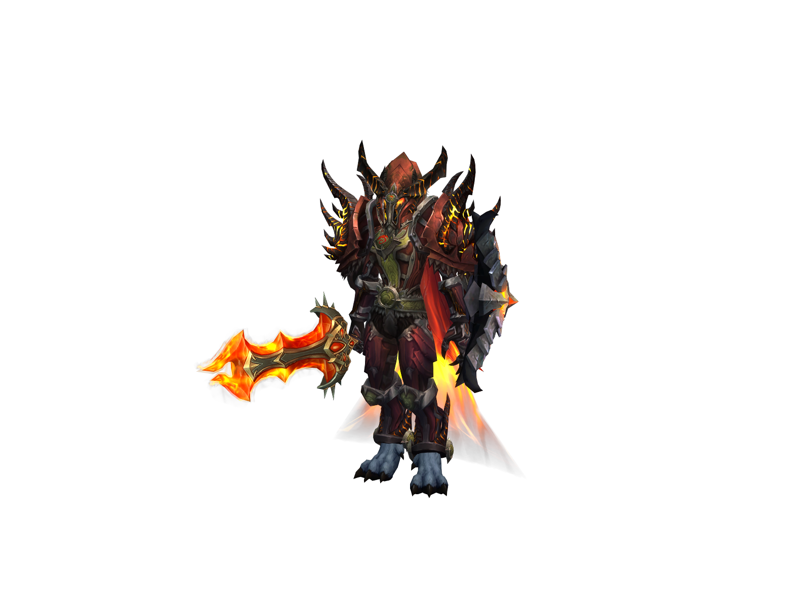 Deiflon 3D character render