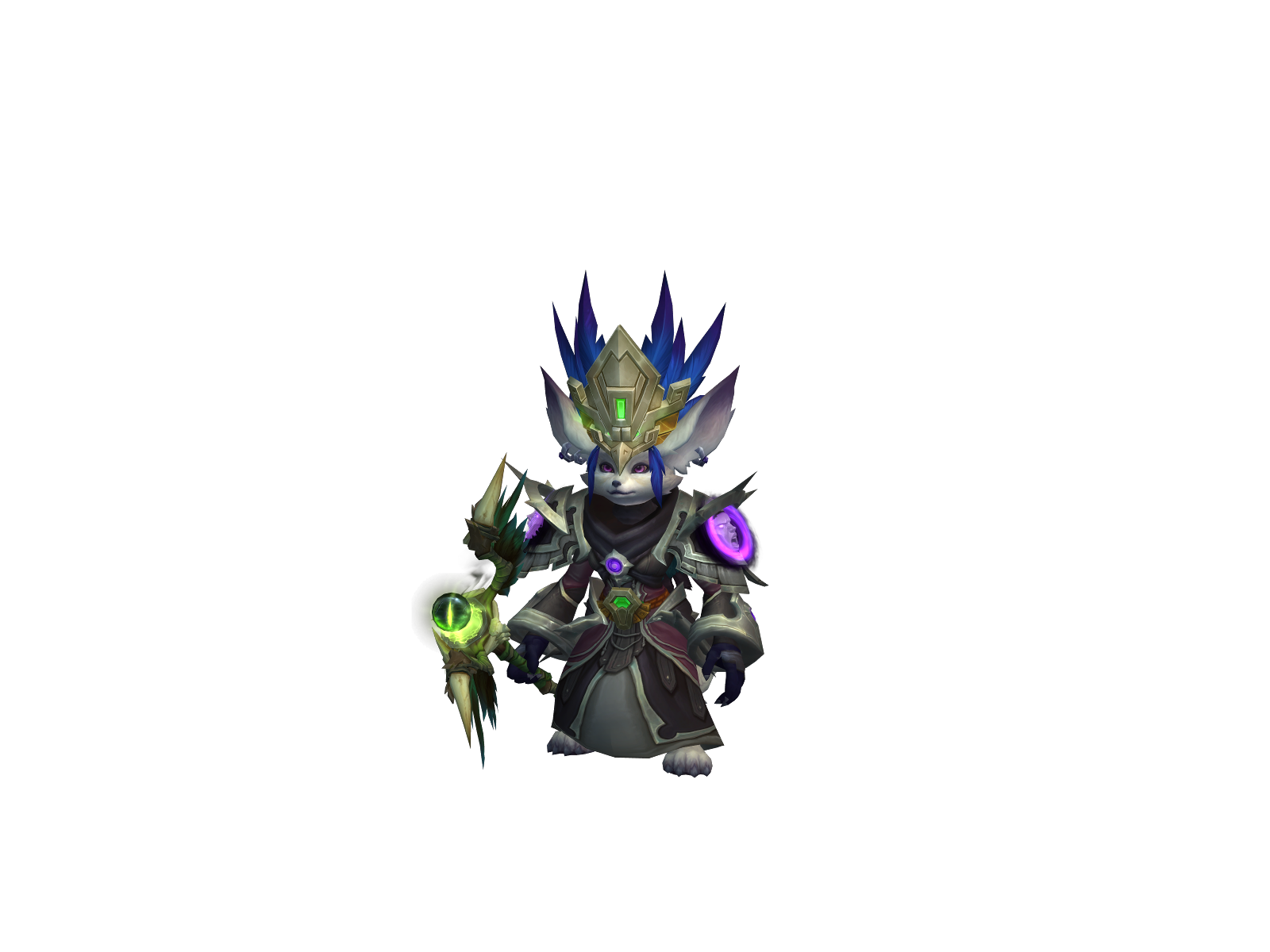 Mishiluz 3D character render