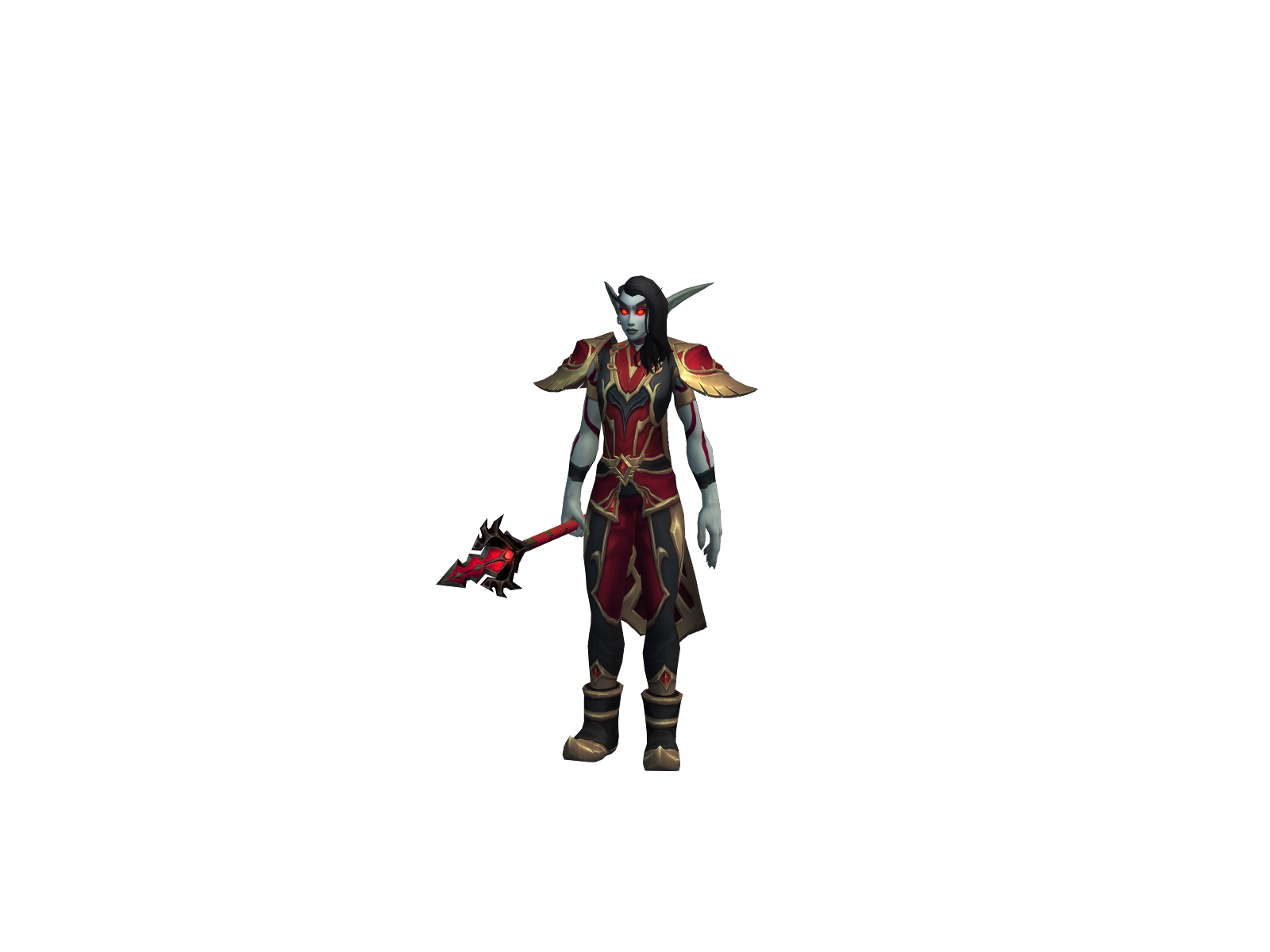 Essanah 3D character render