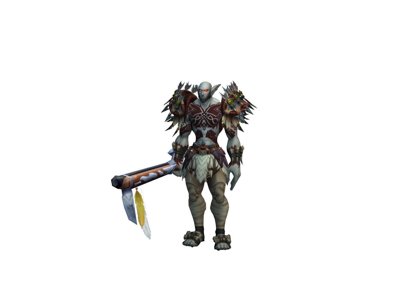Brokenmyarm 3D character render