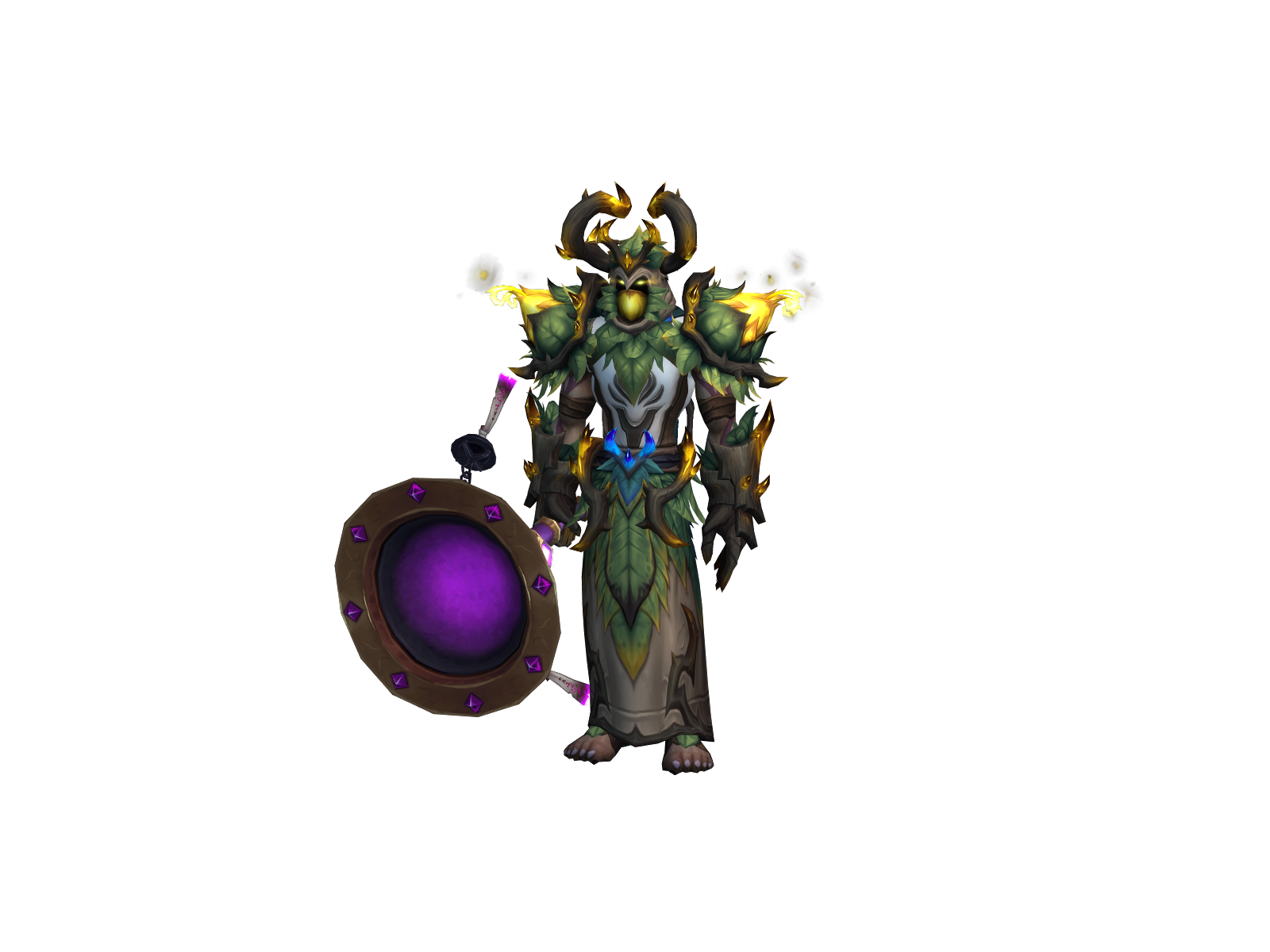 Kuchilla 3D character render
