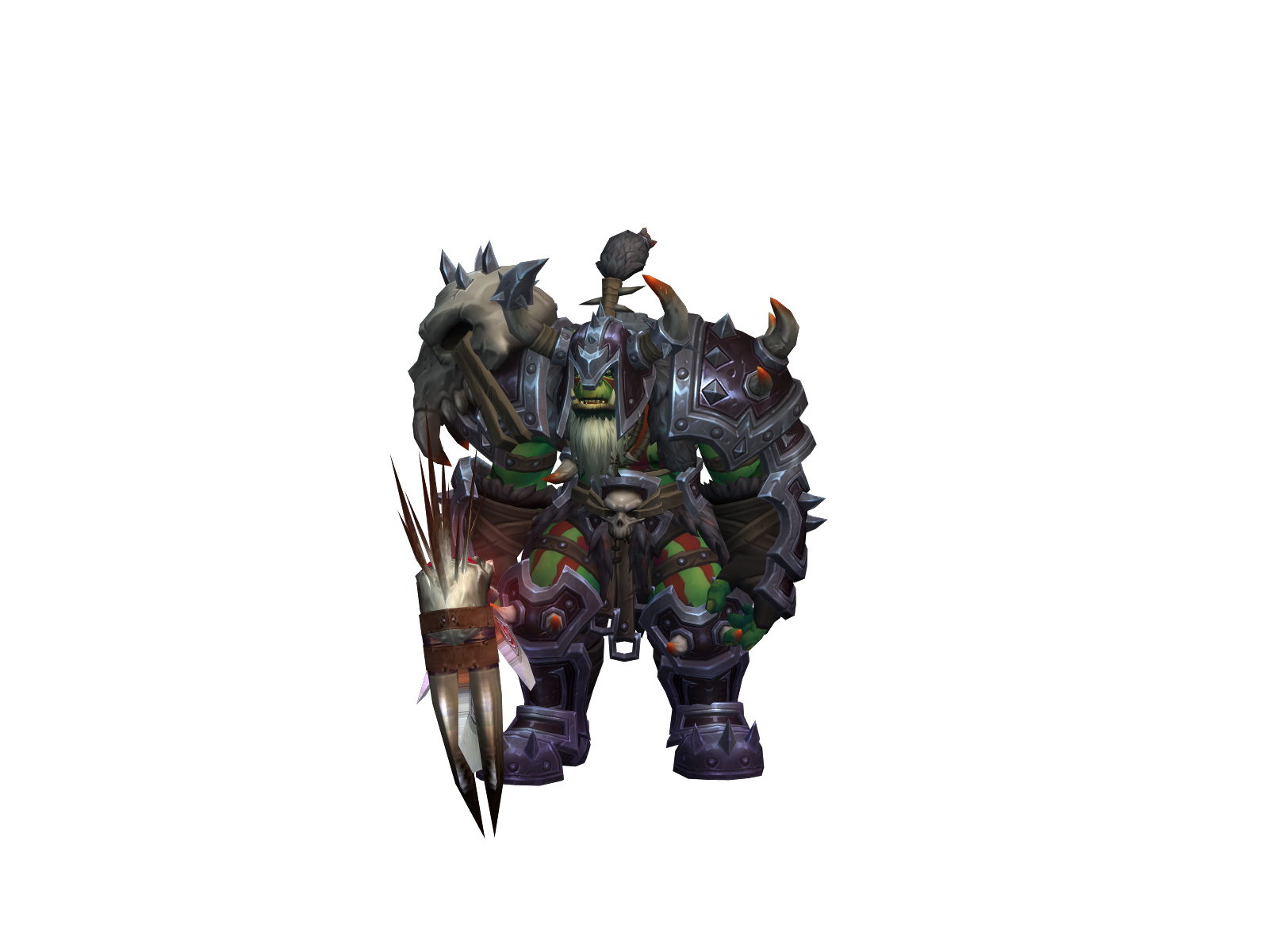 Ruthlessful 3D character render