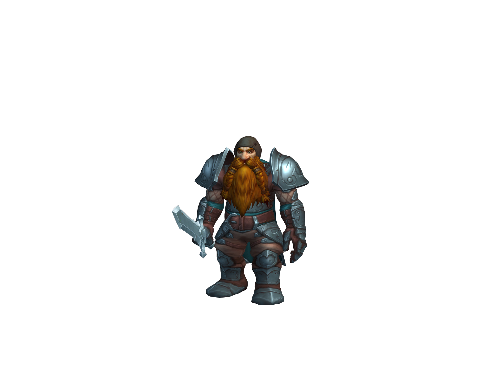 Gervasius 3D character render