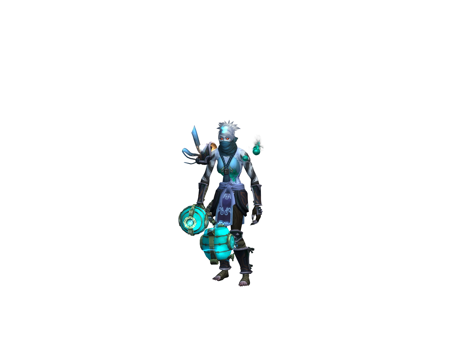 Olkinamura 3D character render