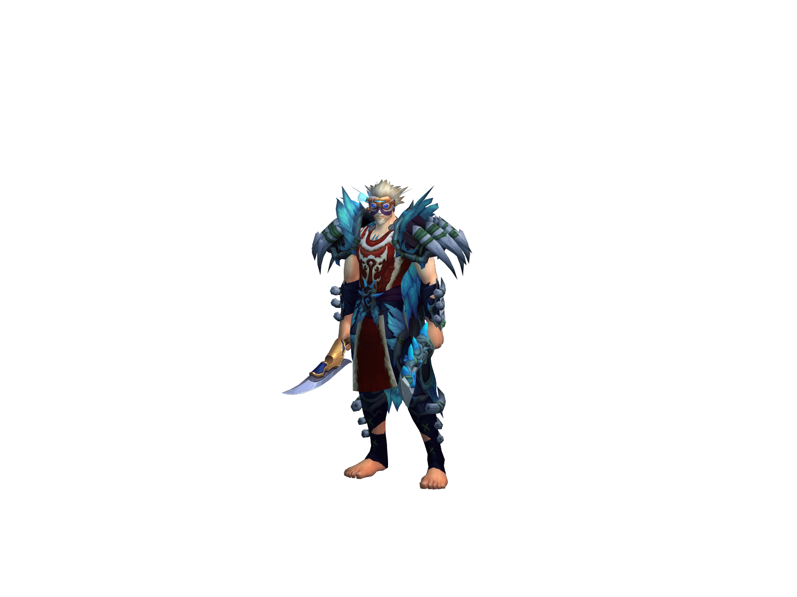 Doundro 3D character render