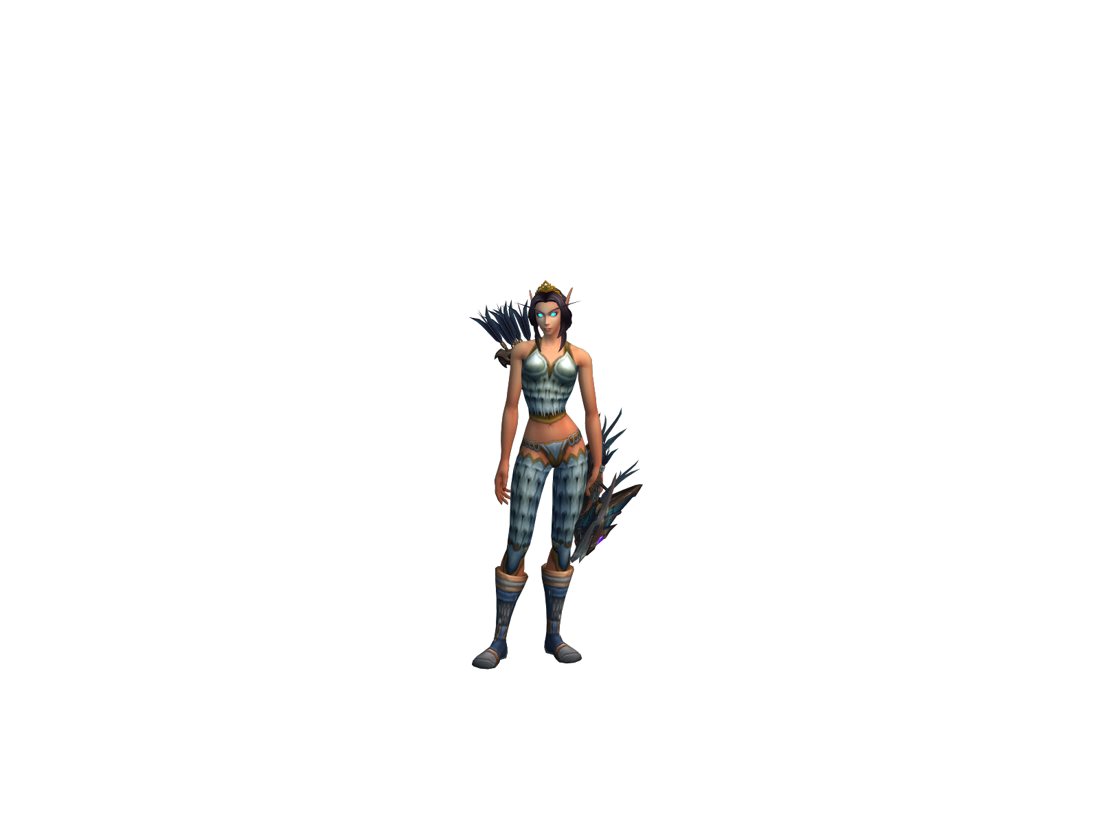Darkbløod 3D character render
