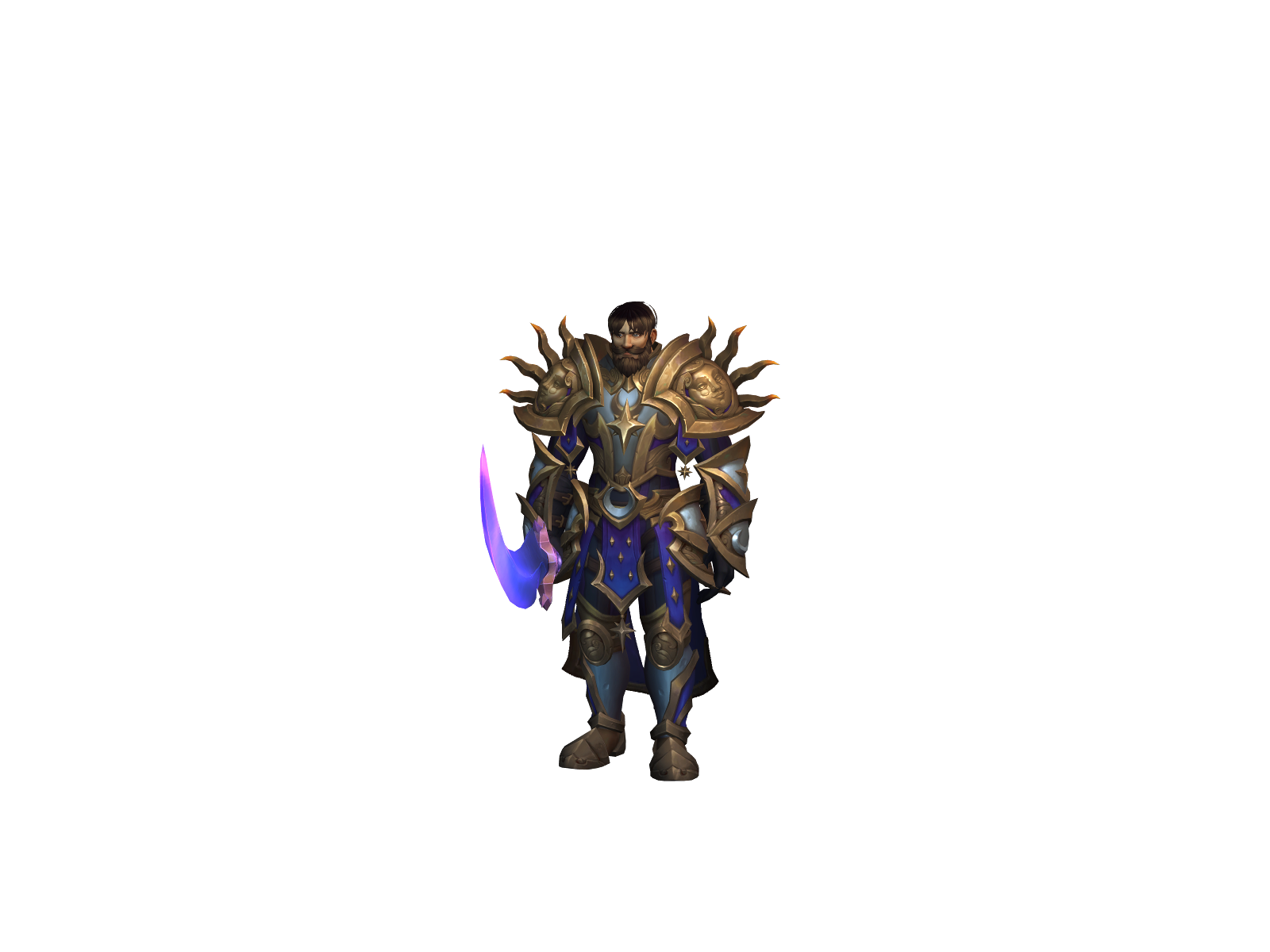Delothlórien 3D character render