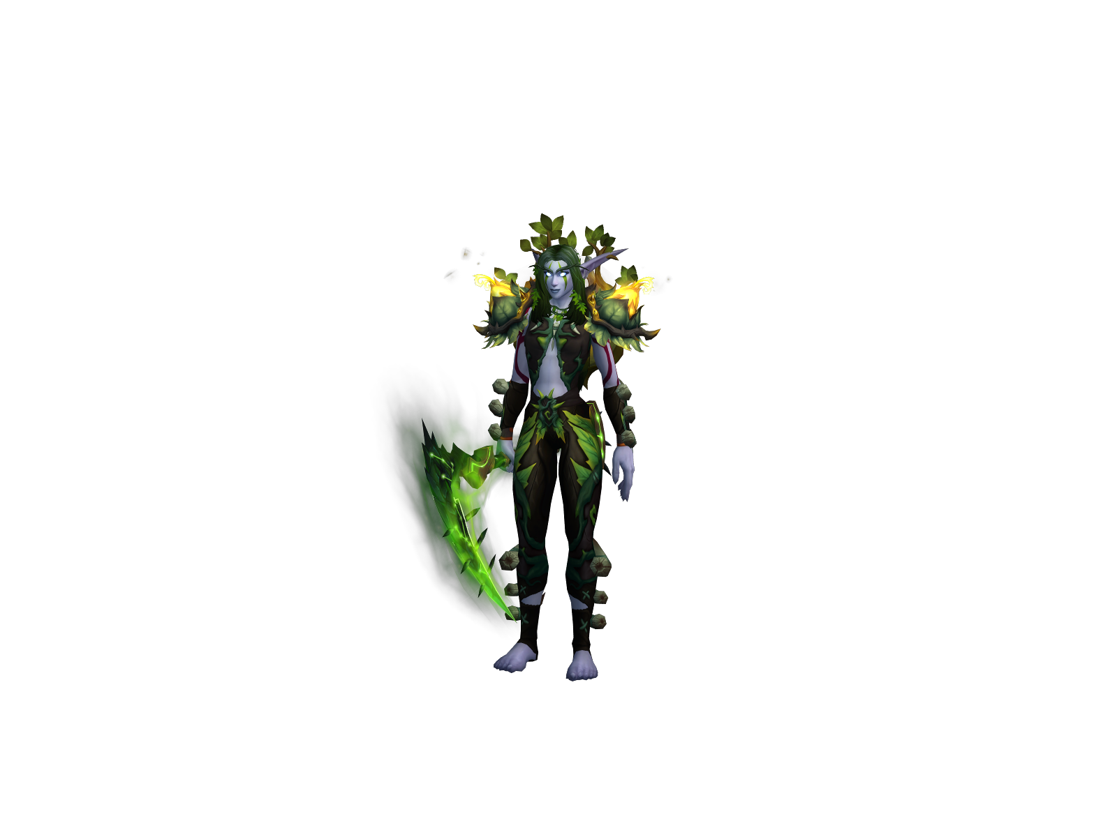 Ahylen 3D character render