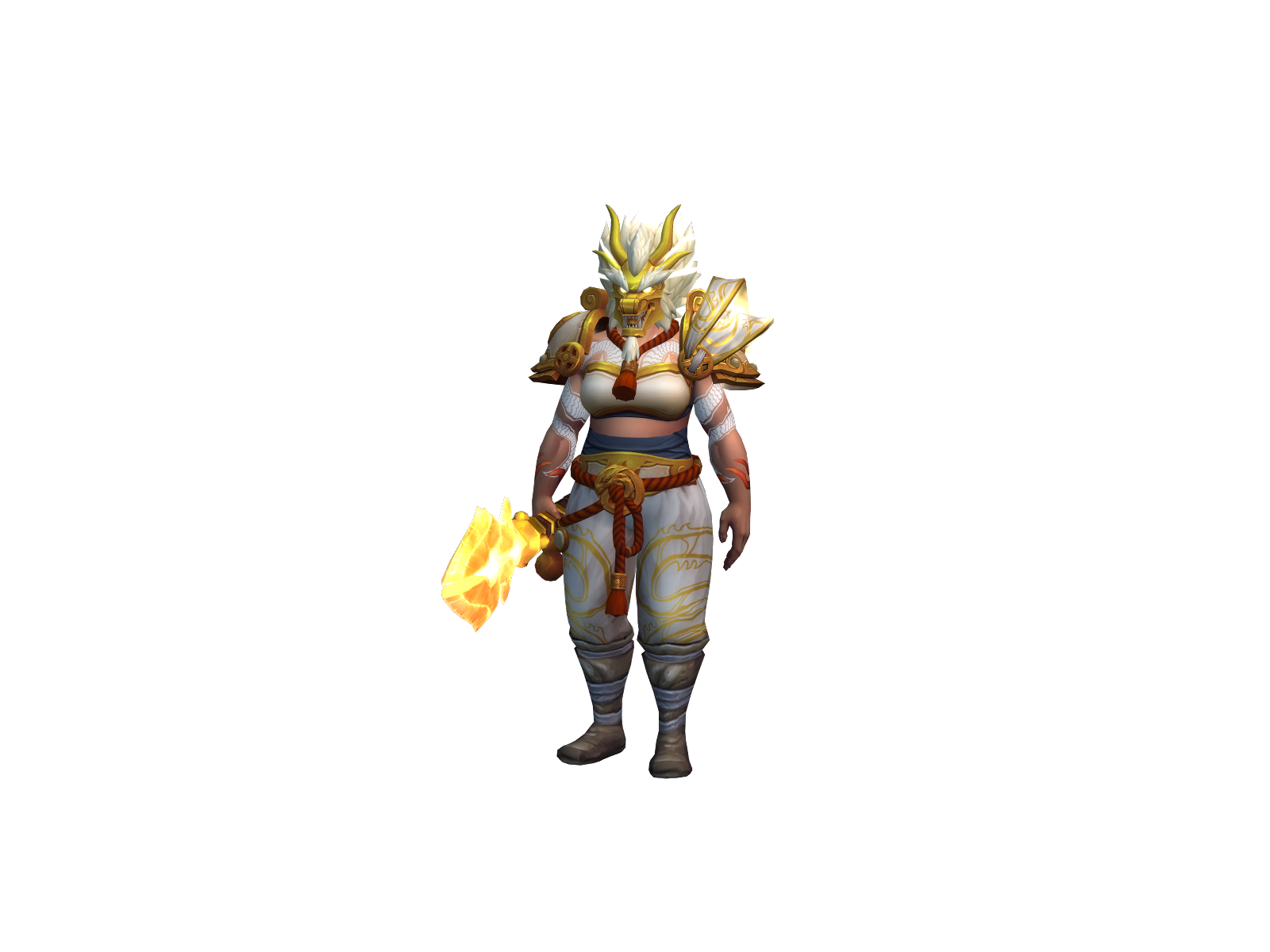 Shénsu 3D character render