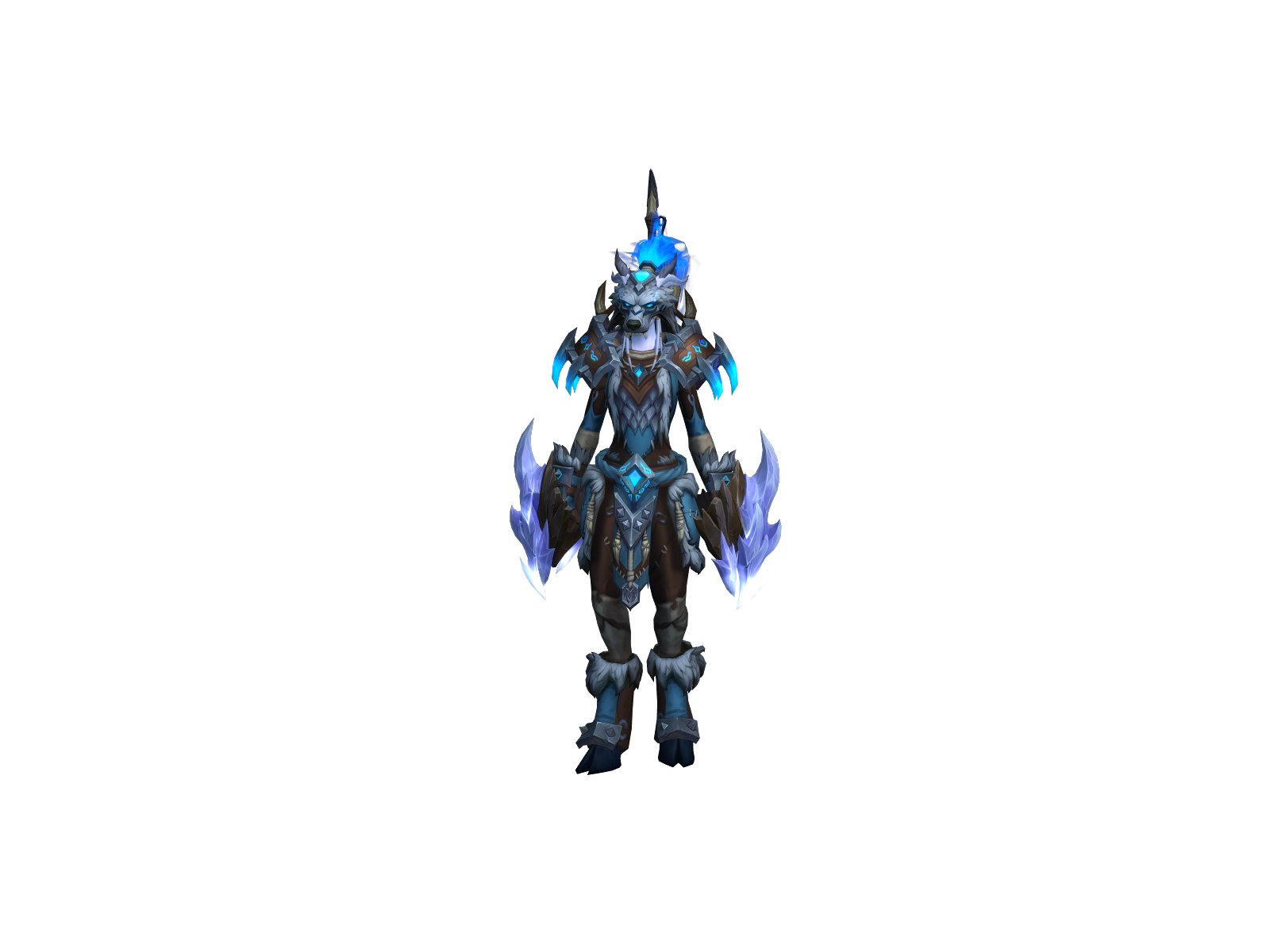 Zafyra 3D character render