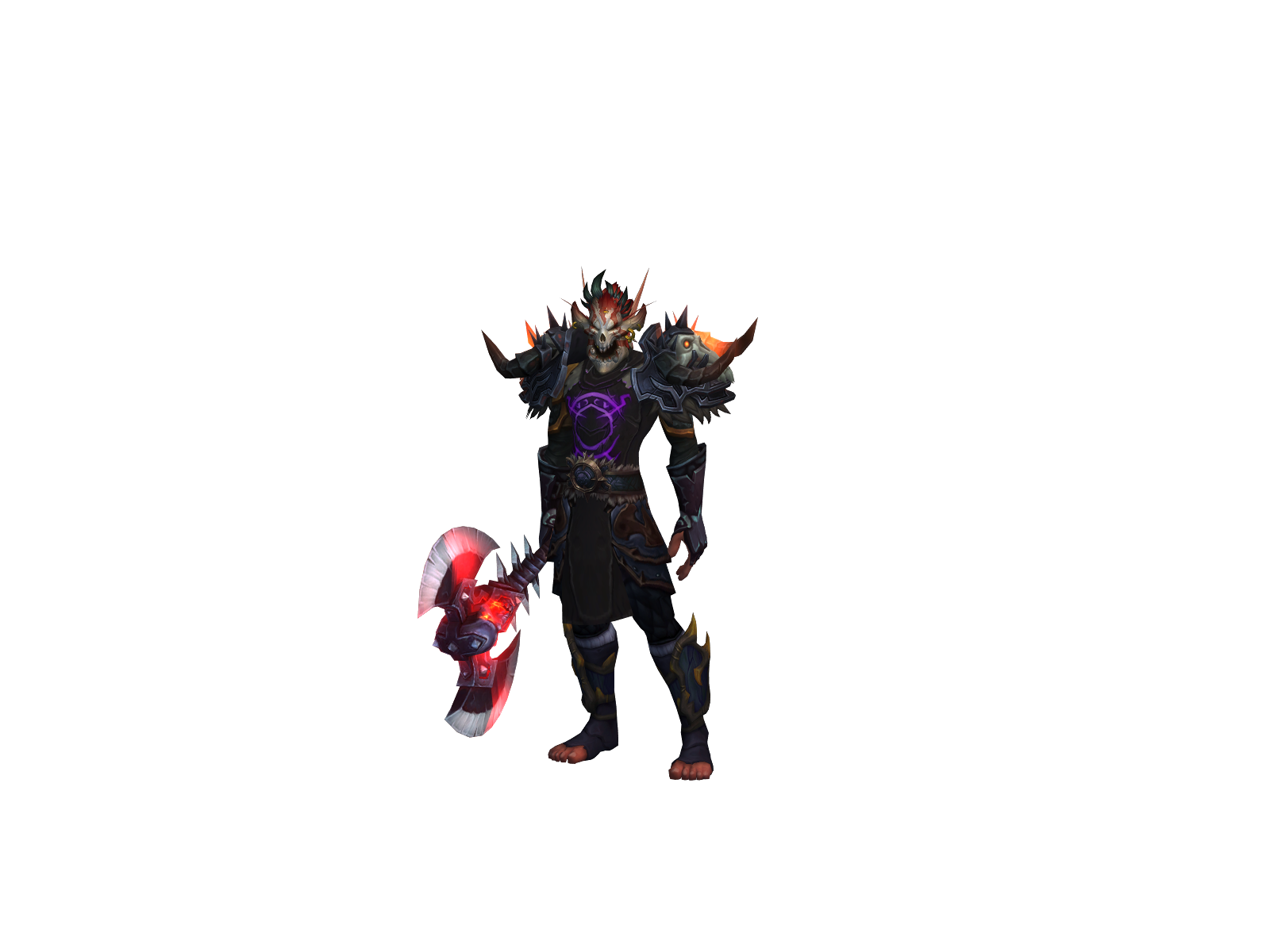 Chälân 3D character render