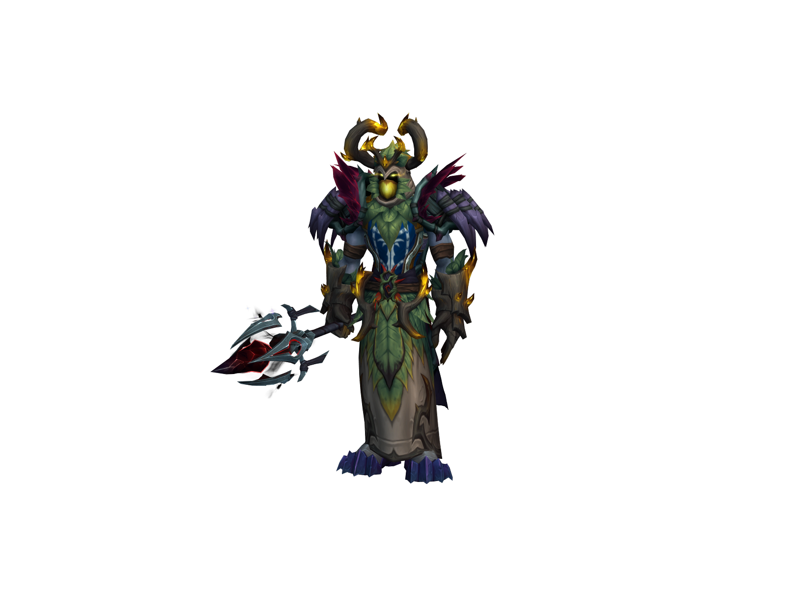 Ignismares 3D character render