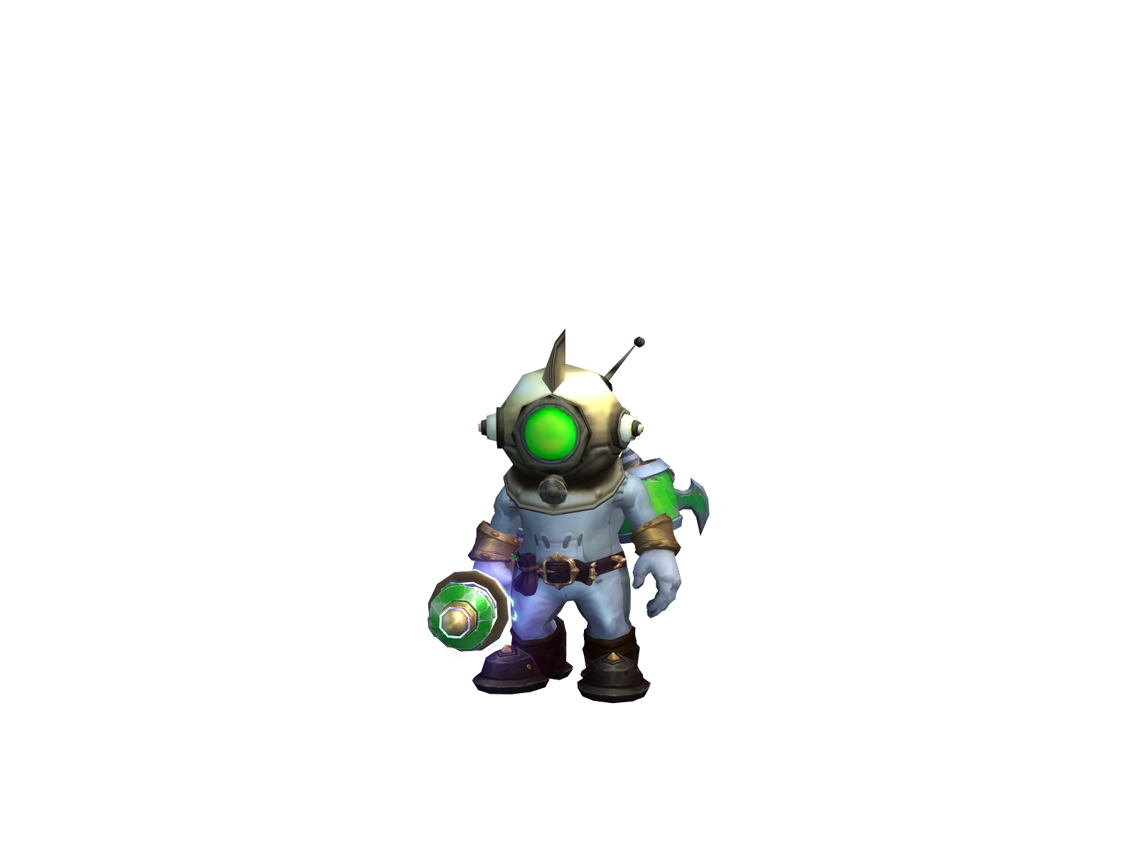 Magolico 3D character render