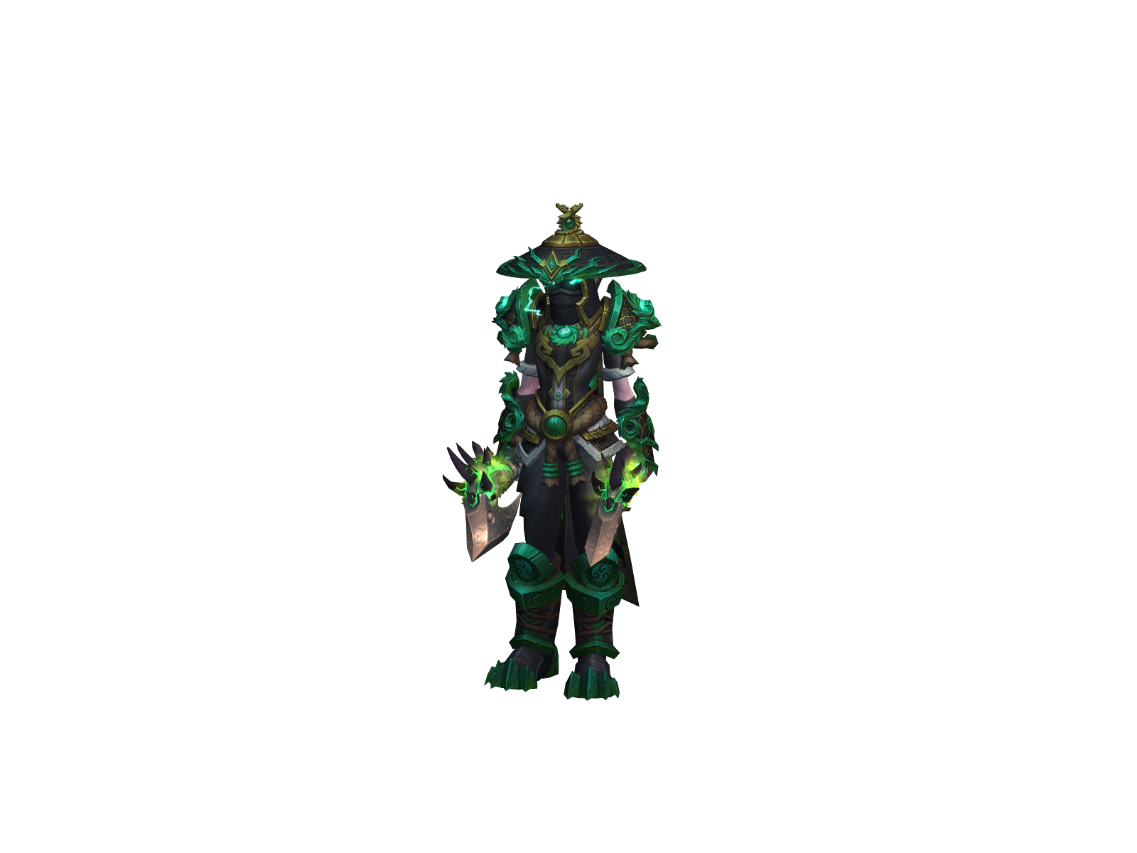 Ikradl 3D character render