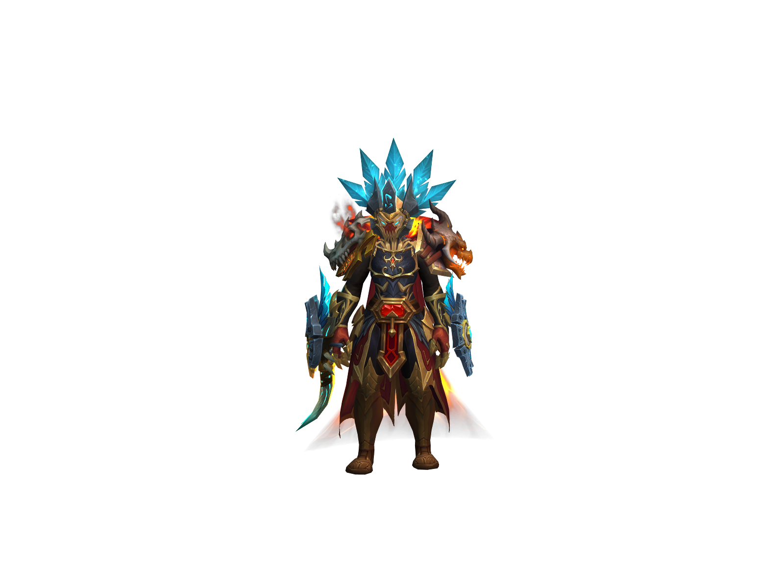 Îmfernál 3D character render