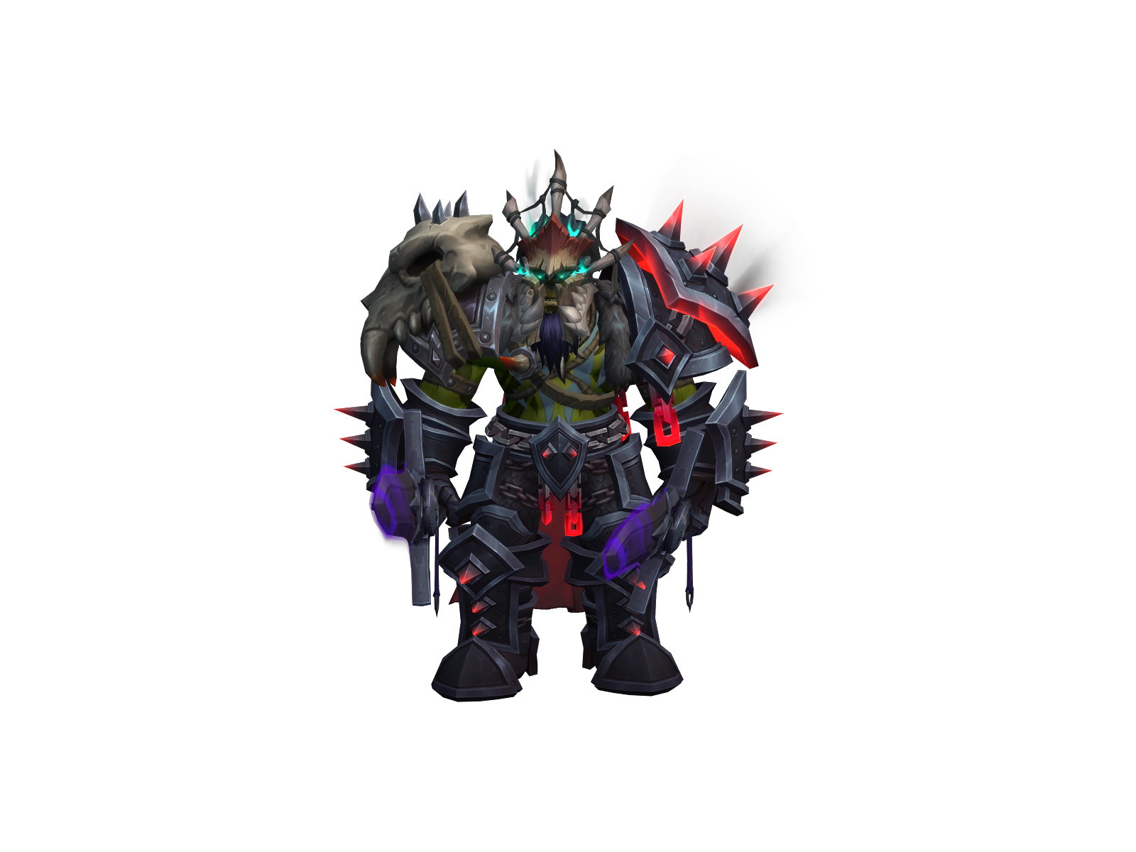 Zyphös 3D character render