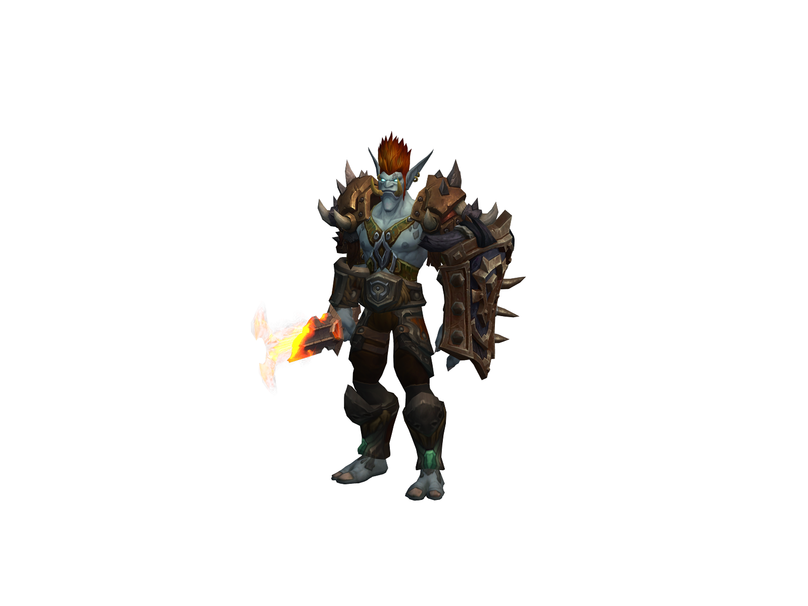 Dhaxar 3D character render
