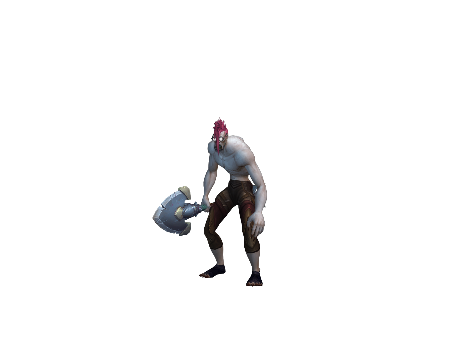 Falópero 3D character render