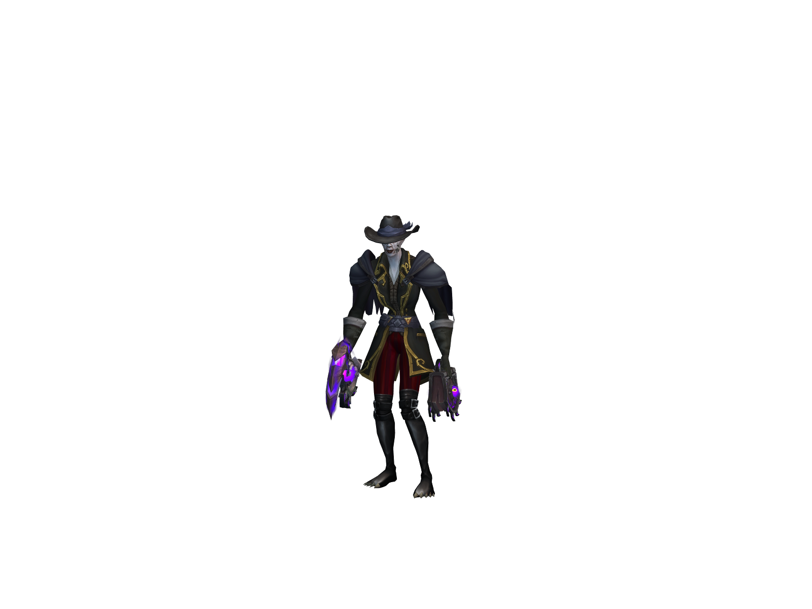 Dronella 3D character render