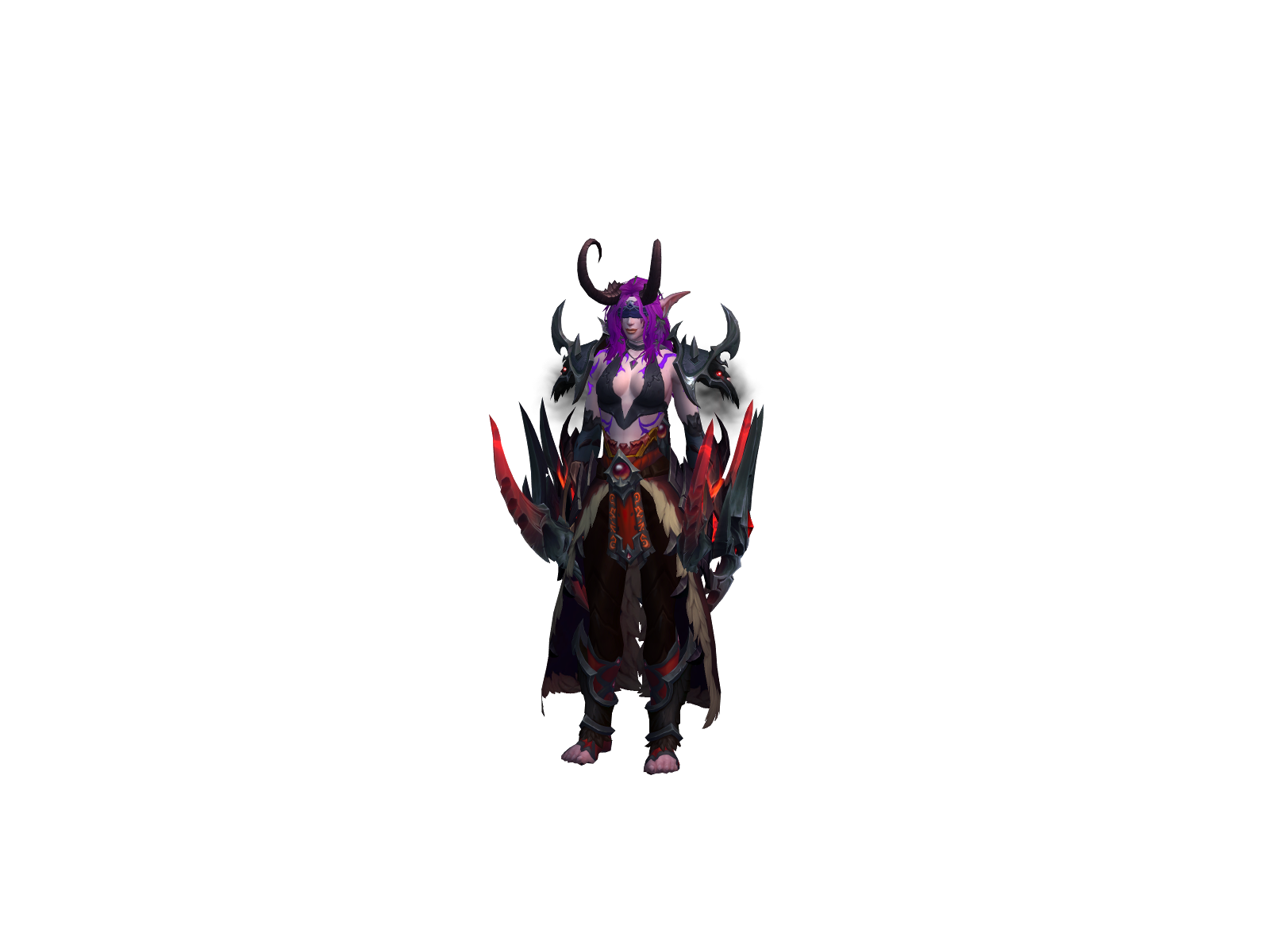 Shabhail 3D character render