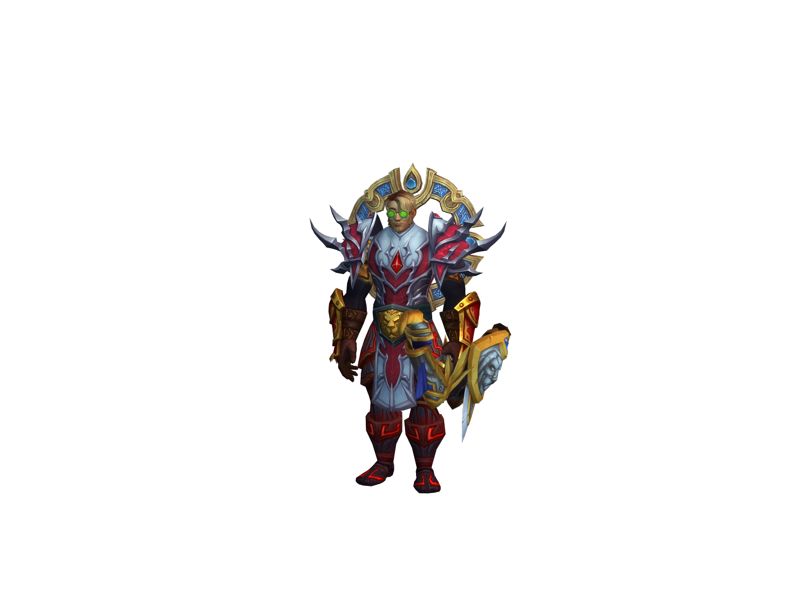 Dontote 3D character render