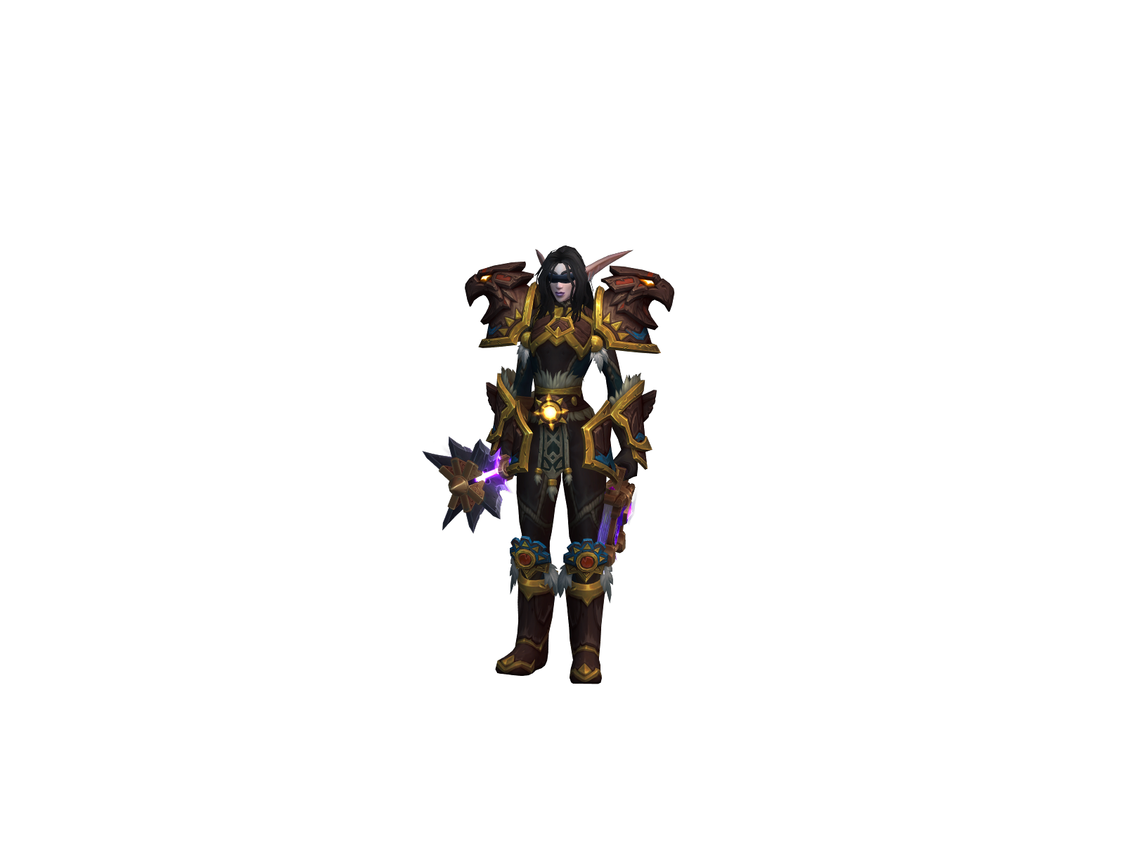 Koukoø 3D character render