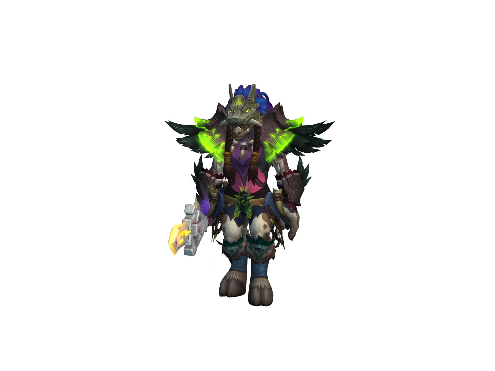 Metéora 3D character render