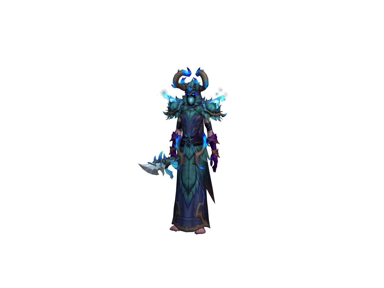 Déméter 3D character render