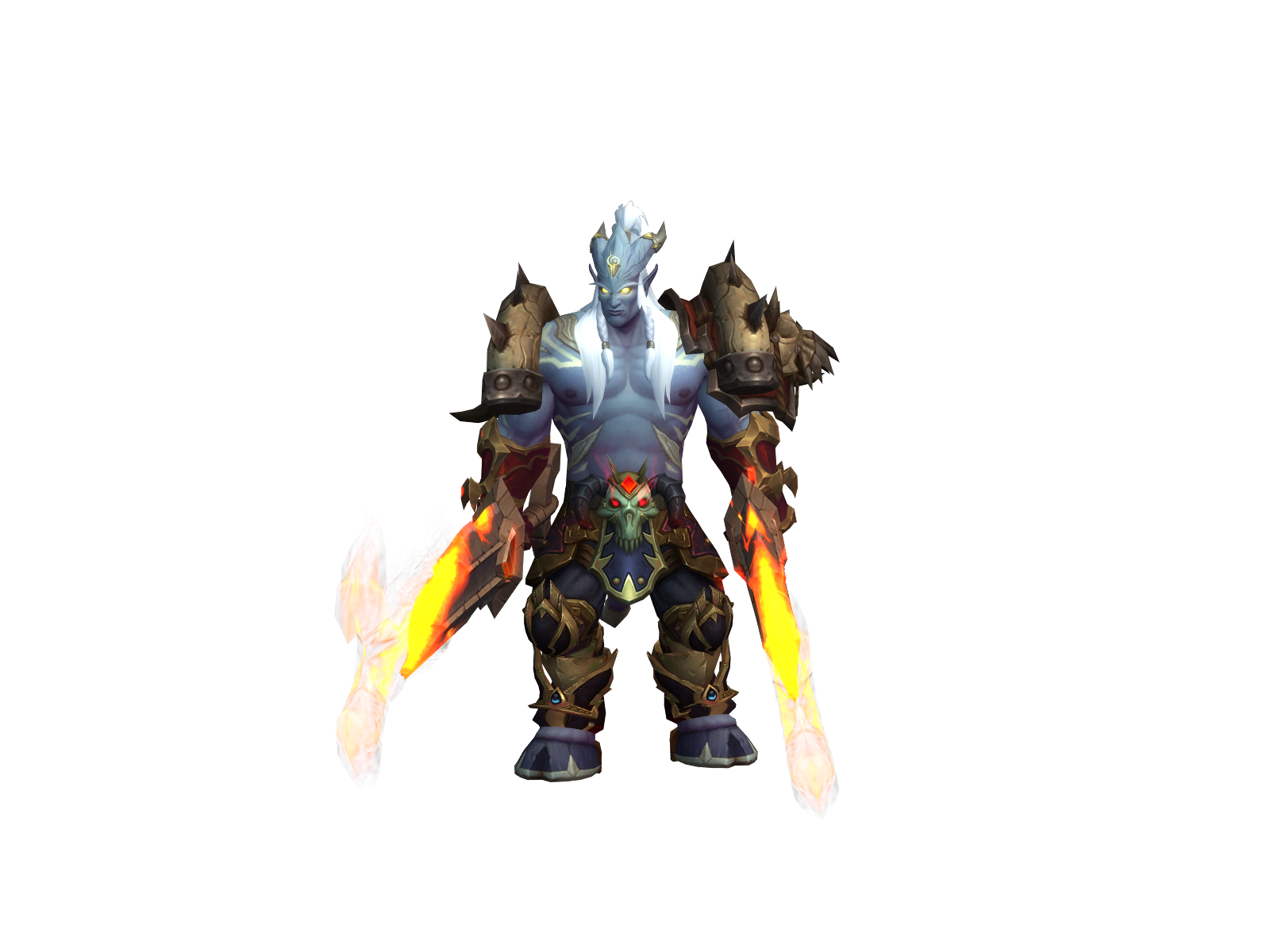 Izdubar 3D character render