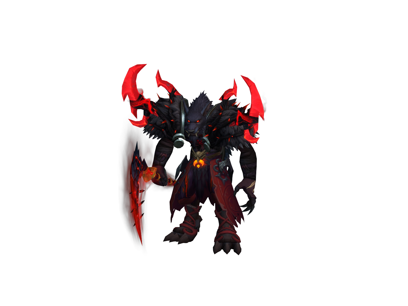 Lycanwu 3D character render