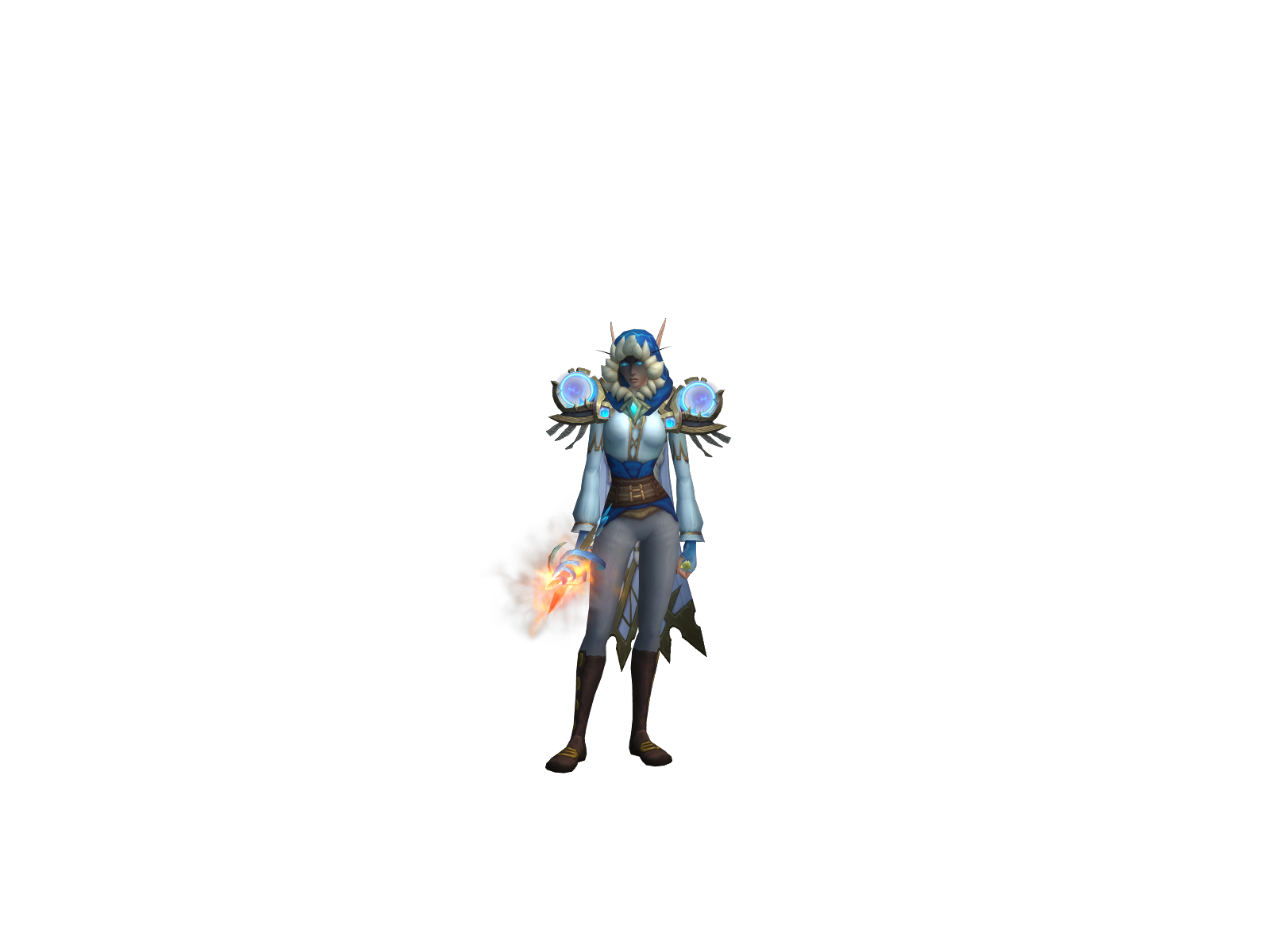 Aeryneth 3D character render