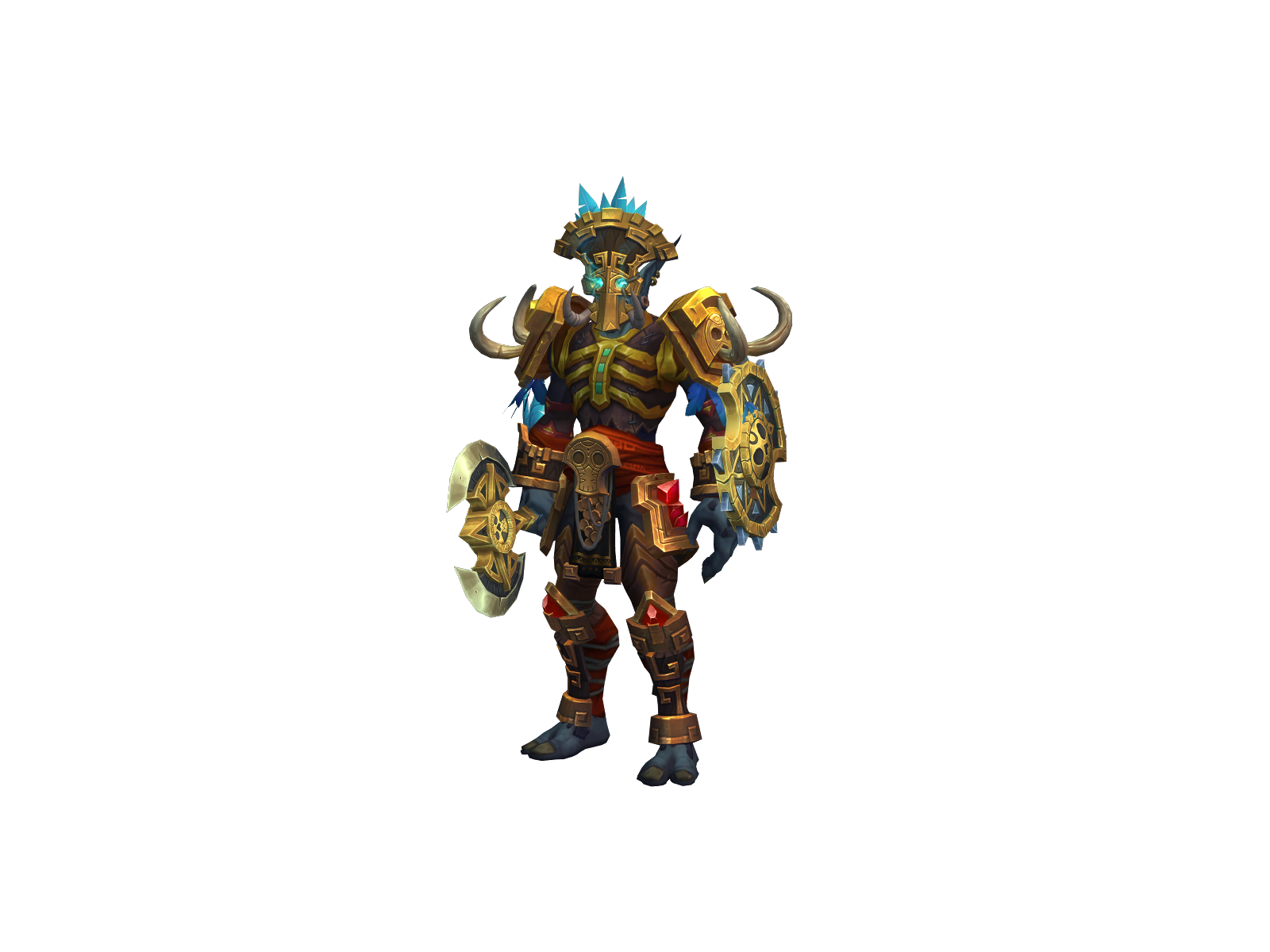 Elmexica 3D character render