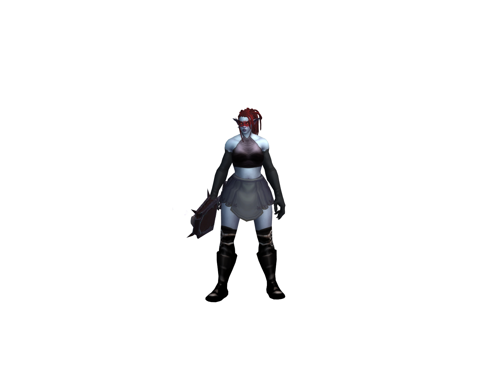 Suicune 3D character render