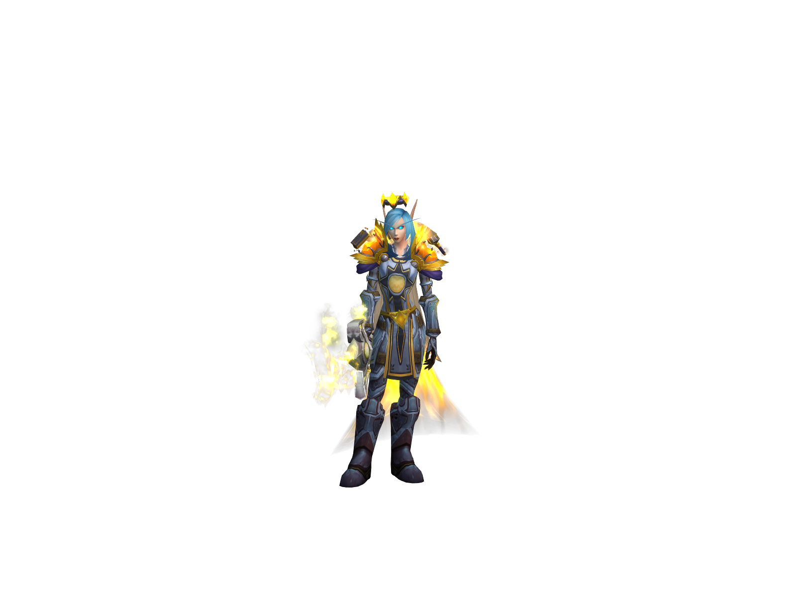 Lunësöl 3D character render