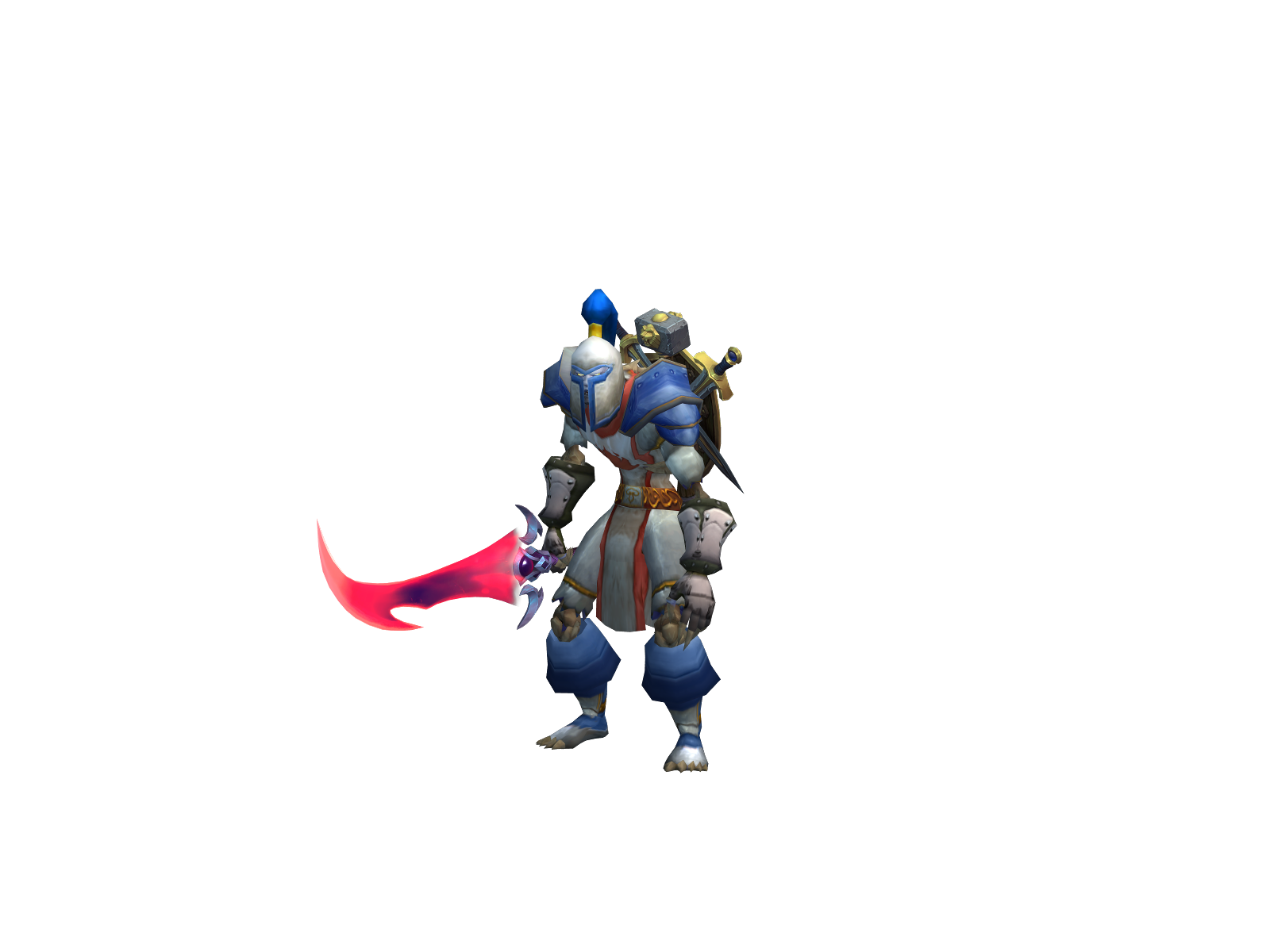 Swám 3D character render