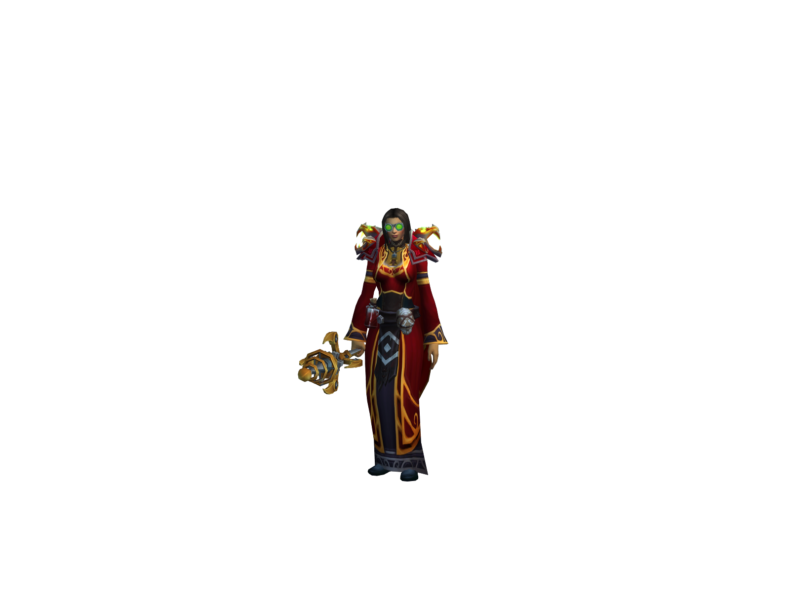 Goraluk 3D character render