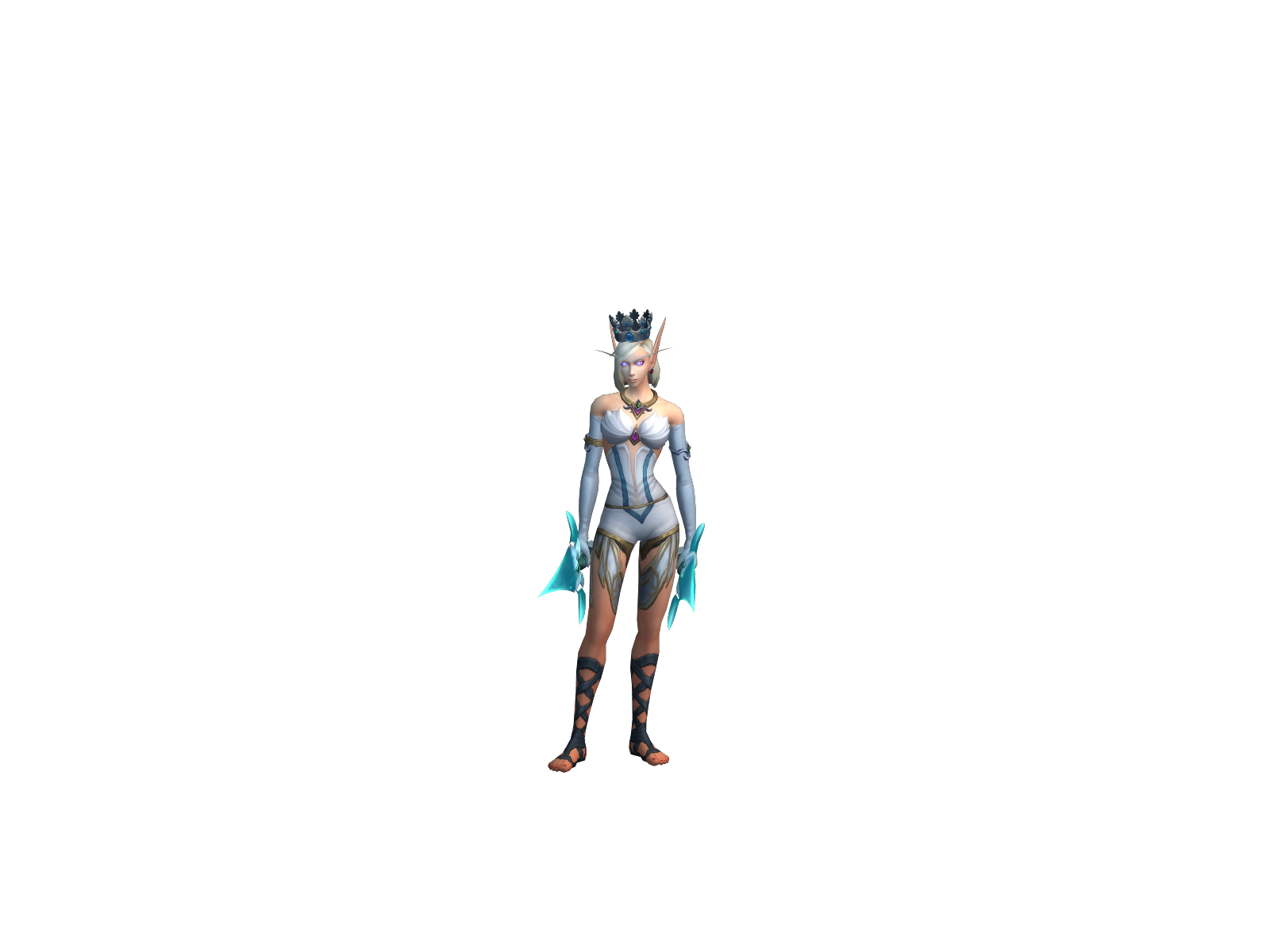 Kimm 3D character render