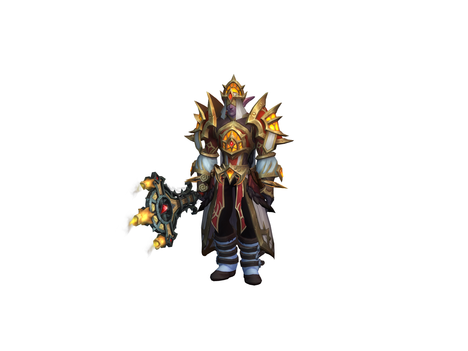 Lucaniel 3D character render