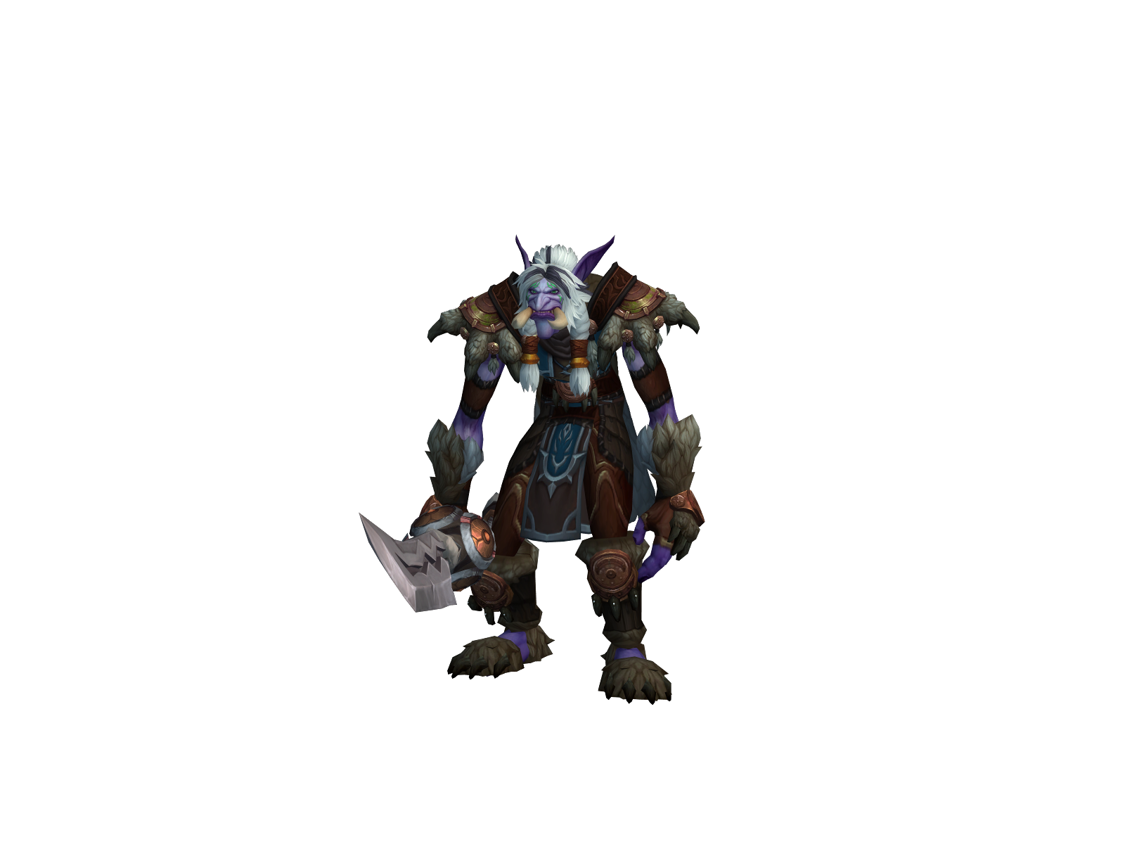 Arlcahow 3D character render