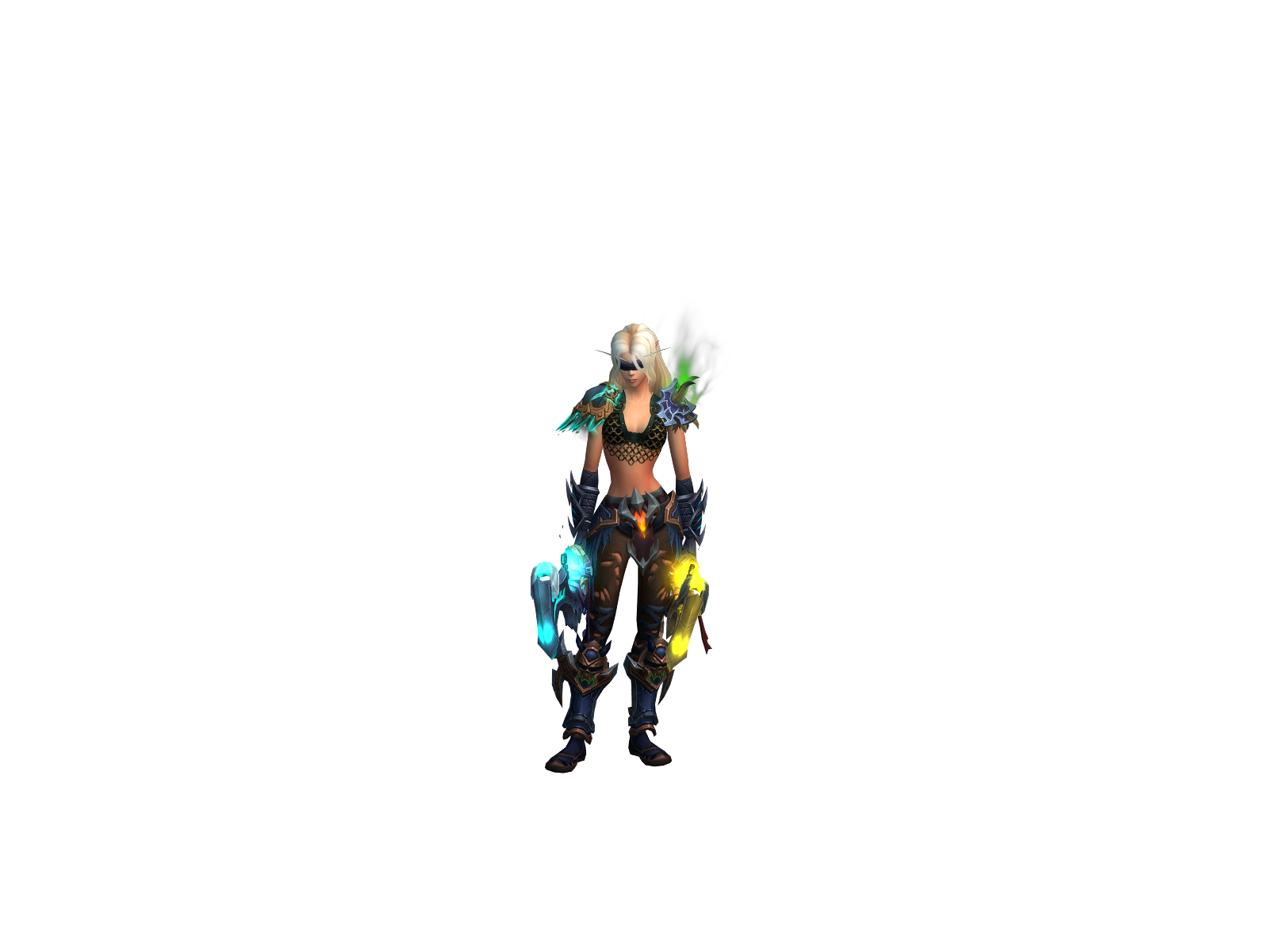 Dårkblood 3D character render