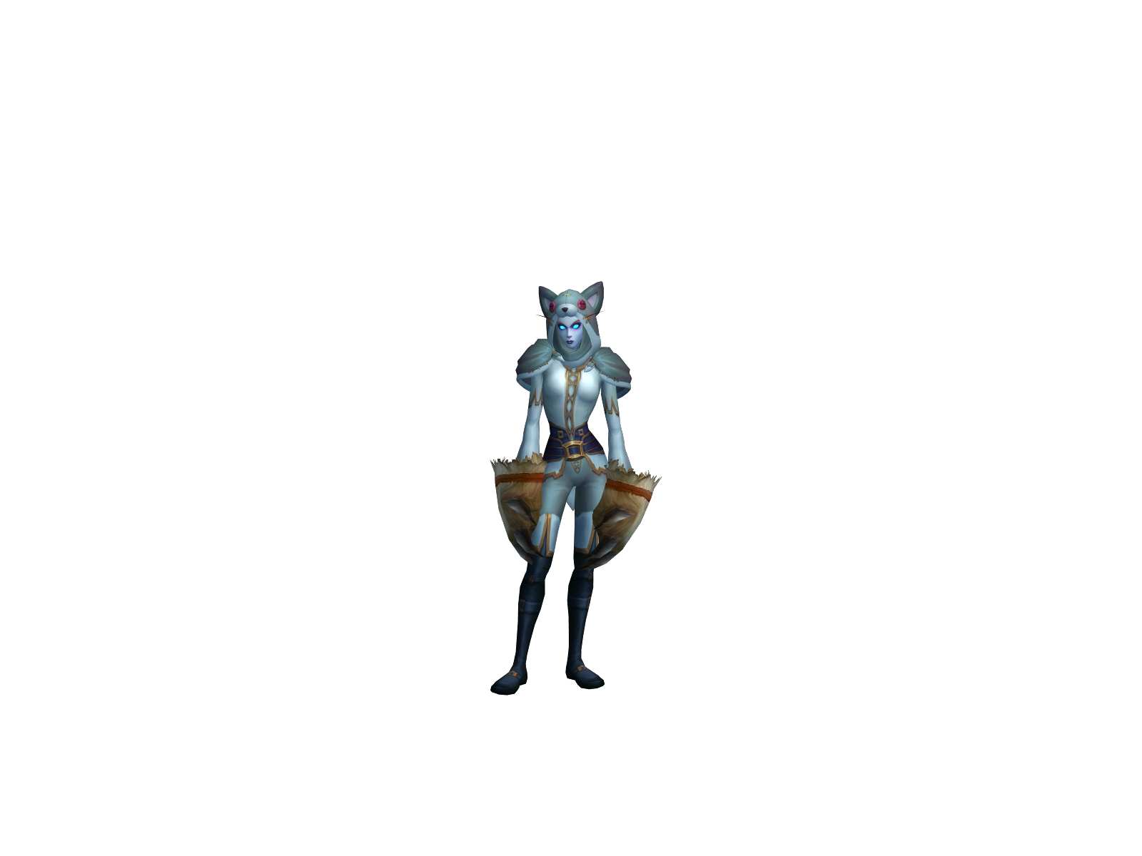 Rogesita 3D character render